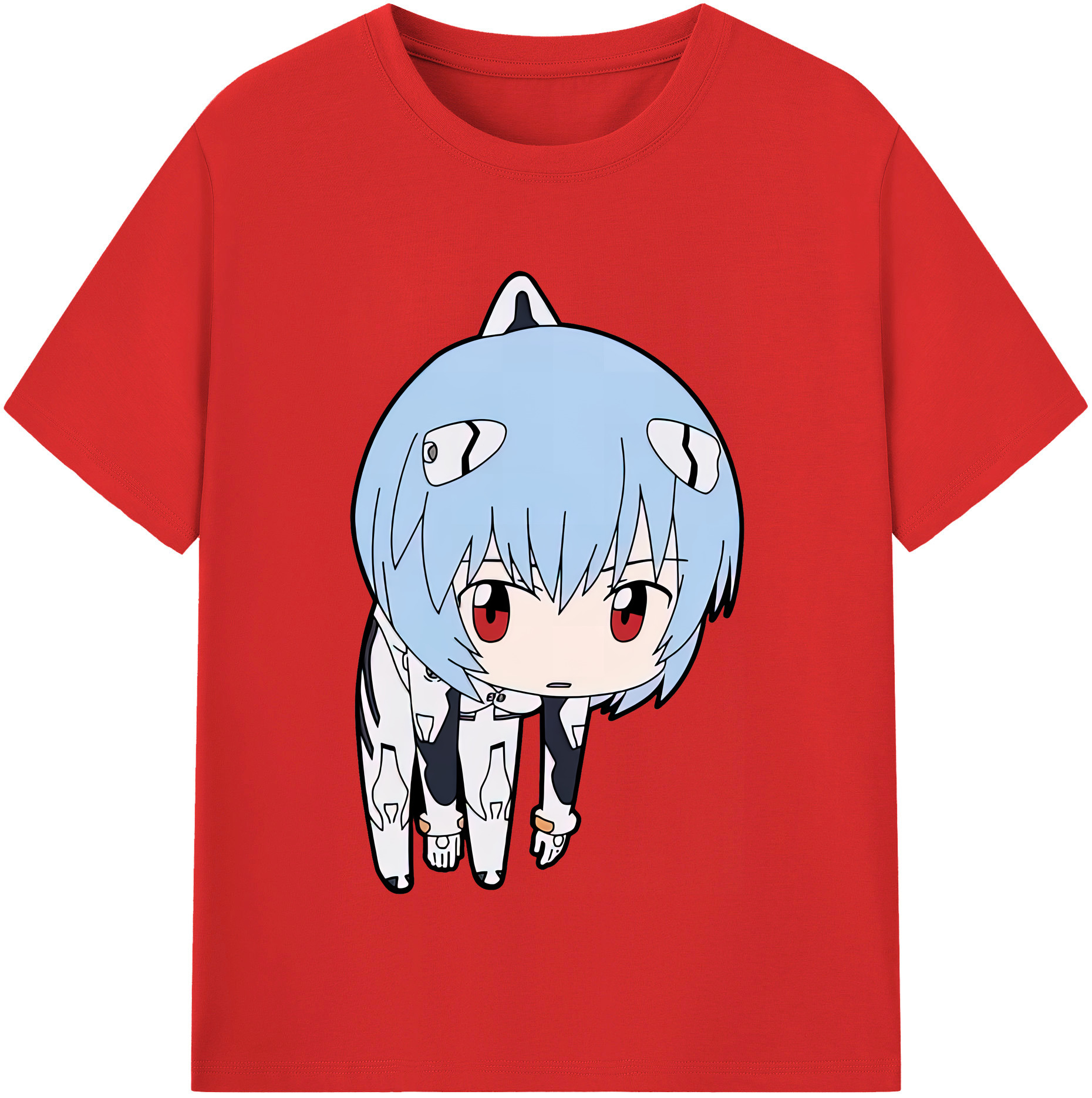 （画像用） EVA 新世紀エヴァンゲリオン 綿100％半袖Tシャツ（フロントプリント）