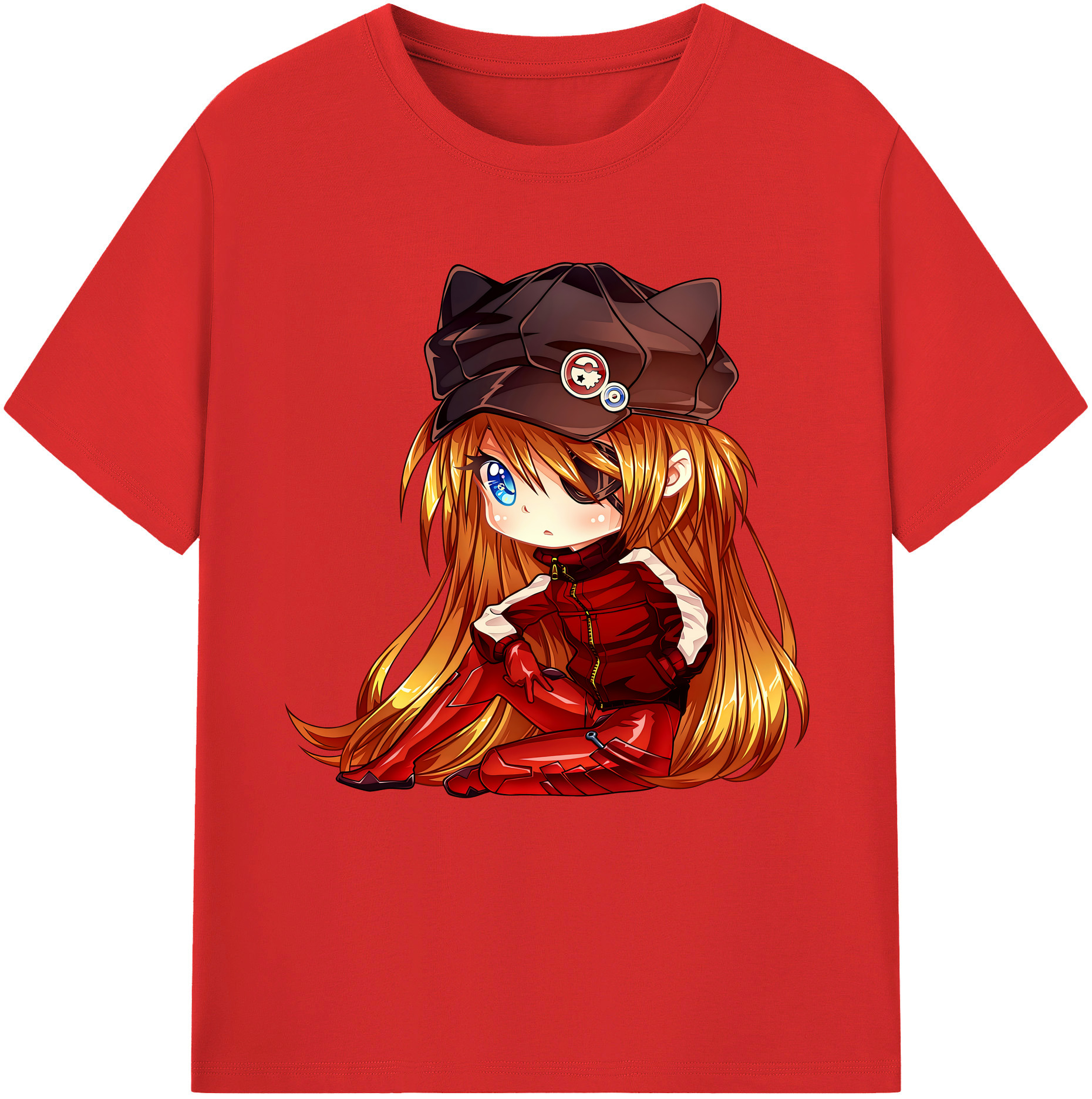 （画像用） EVA 新世紀エヴァンゲリオン 綿100％半袖Tシャツ（フロントプリント）