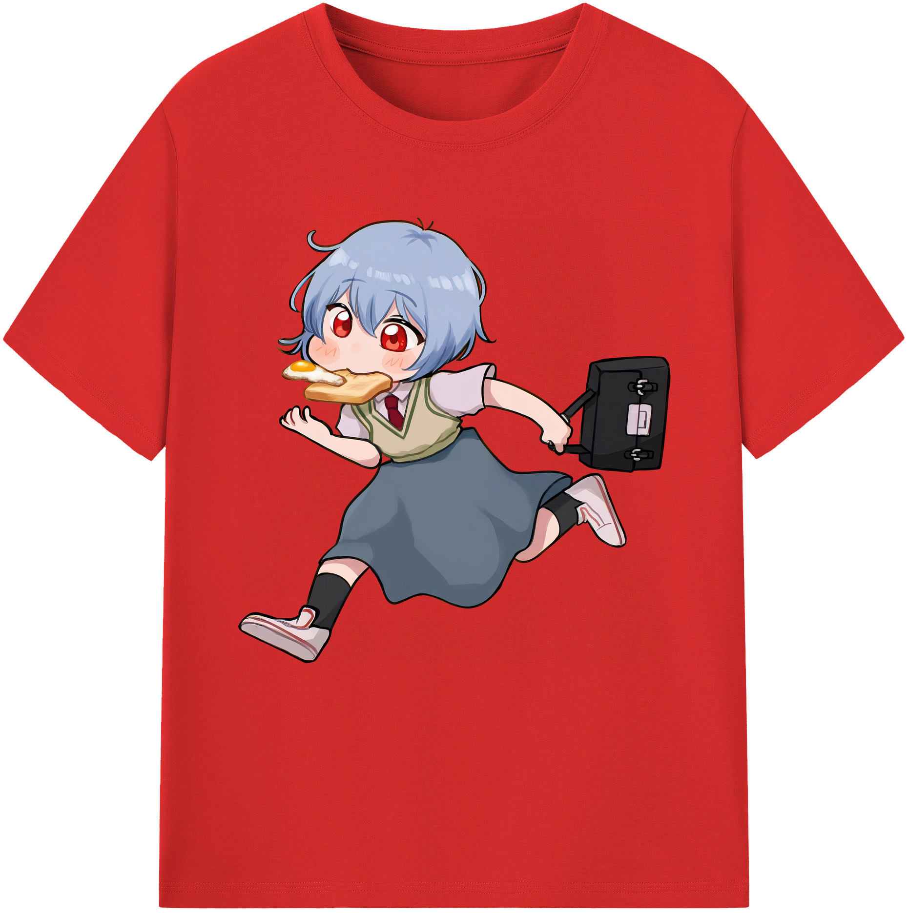（画像用） EVA 新世紀エヴァンゲリオン 綿100％半袖Tシャツ（フロントプリント）