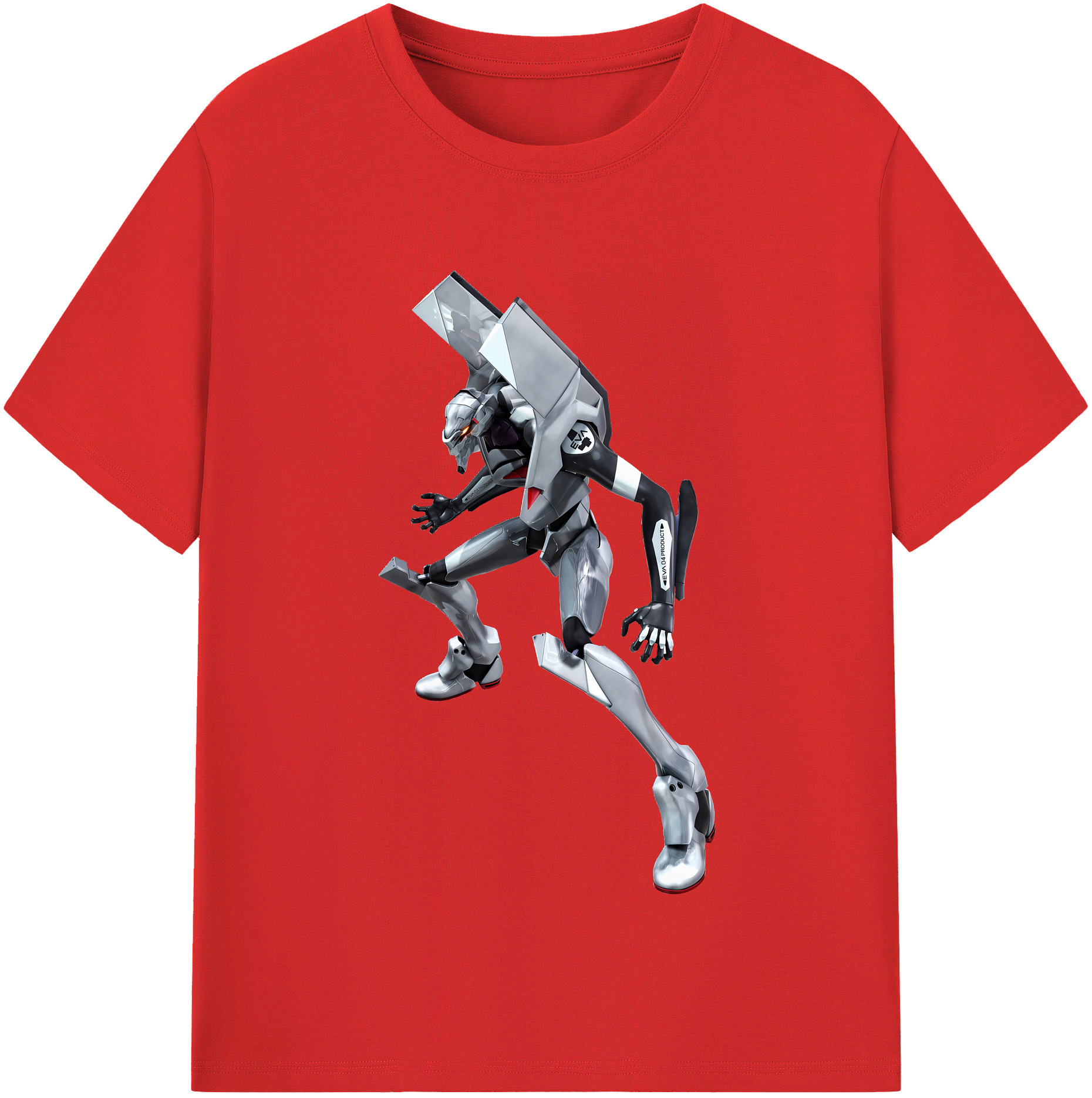 （画像用） EVA 新世紀エヴァンゲリオン 綿100％半袖Tシャツ（フロントプリント）