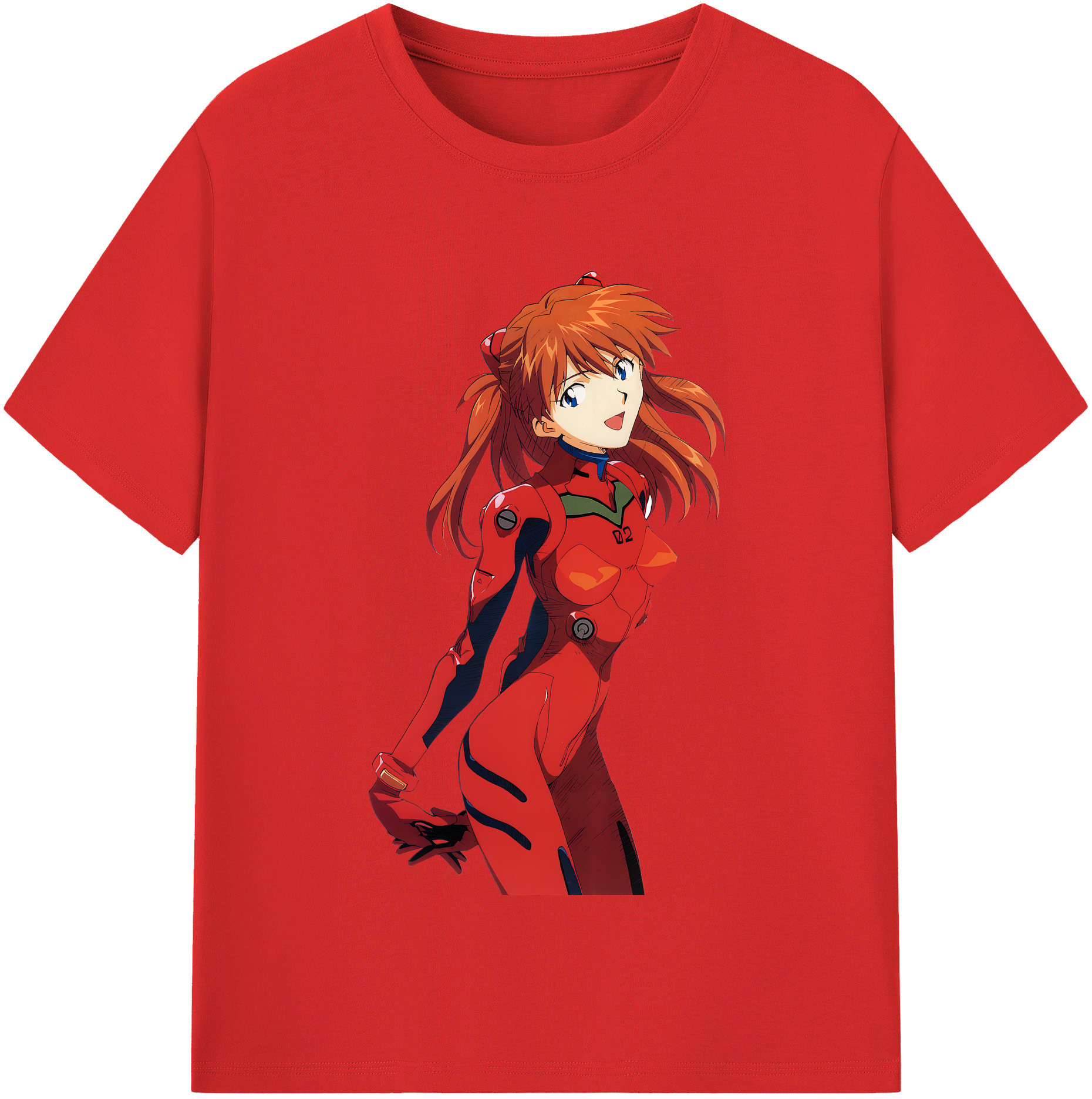 （画像用） EVA 新世紀エヴァンゲリオン 綿100％半袖Tシャツ（フロントプリント）