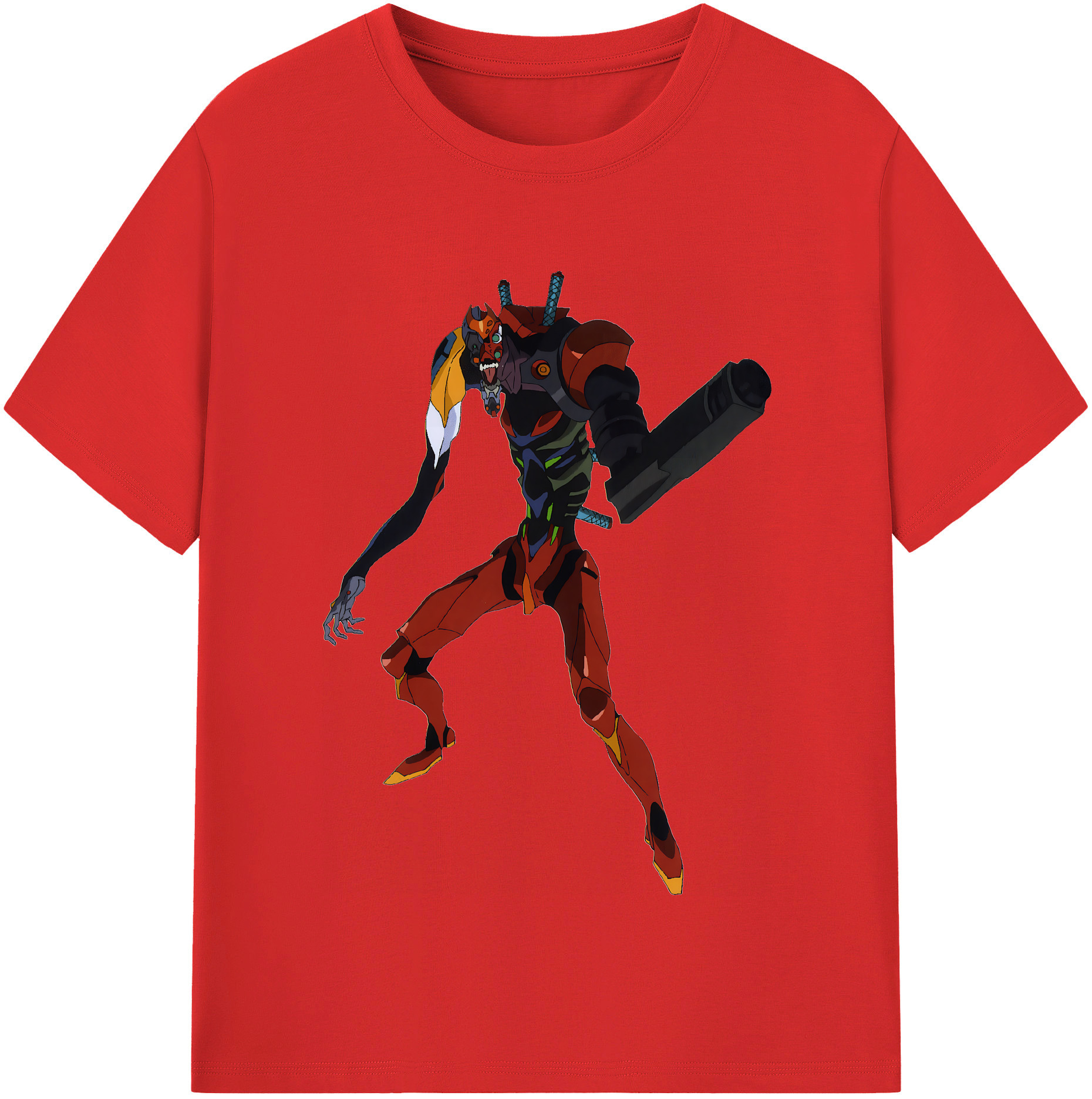 （画像用） EVA 新世紀エヴァンゲリオン 綿100％半袖Tシャツ（フロントプリント）