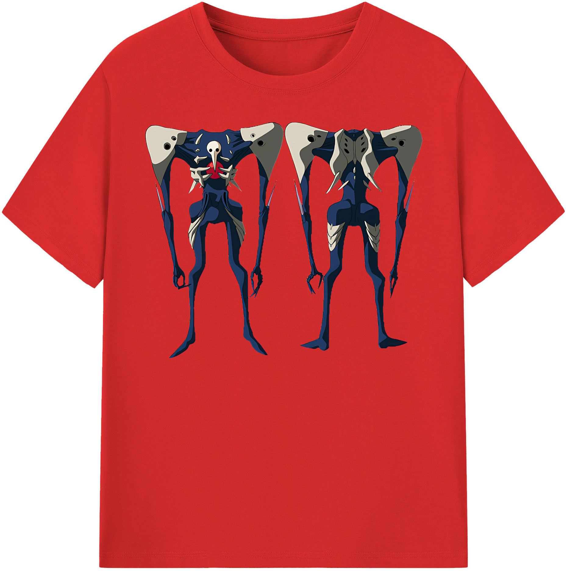 （画像用） EVA 新世紀エヴァンゲリオン 綿100％半袖Tシャツ（フロントプリント）