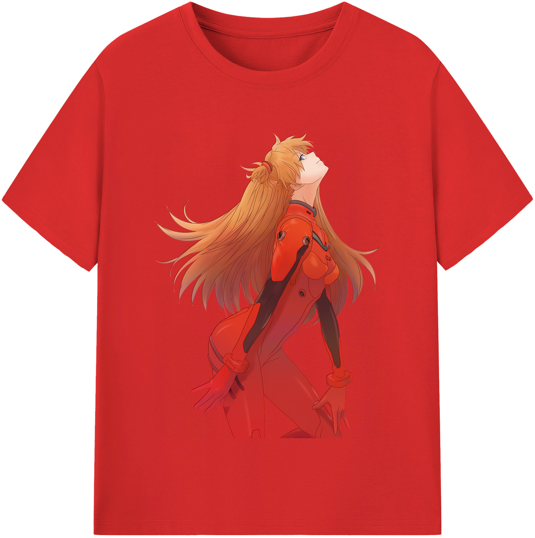 （画像用） EVA 新世紀エヴァンゲリオン 綿100％半袖Tシャツ（フロントプリント）