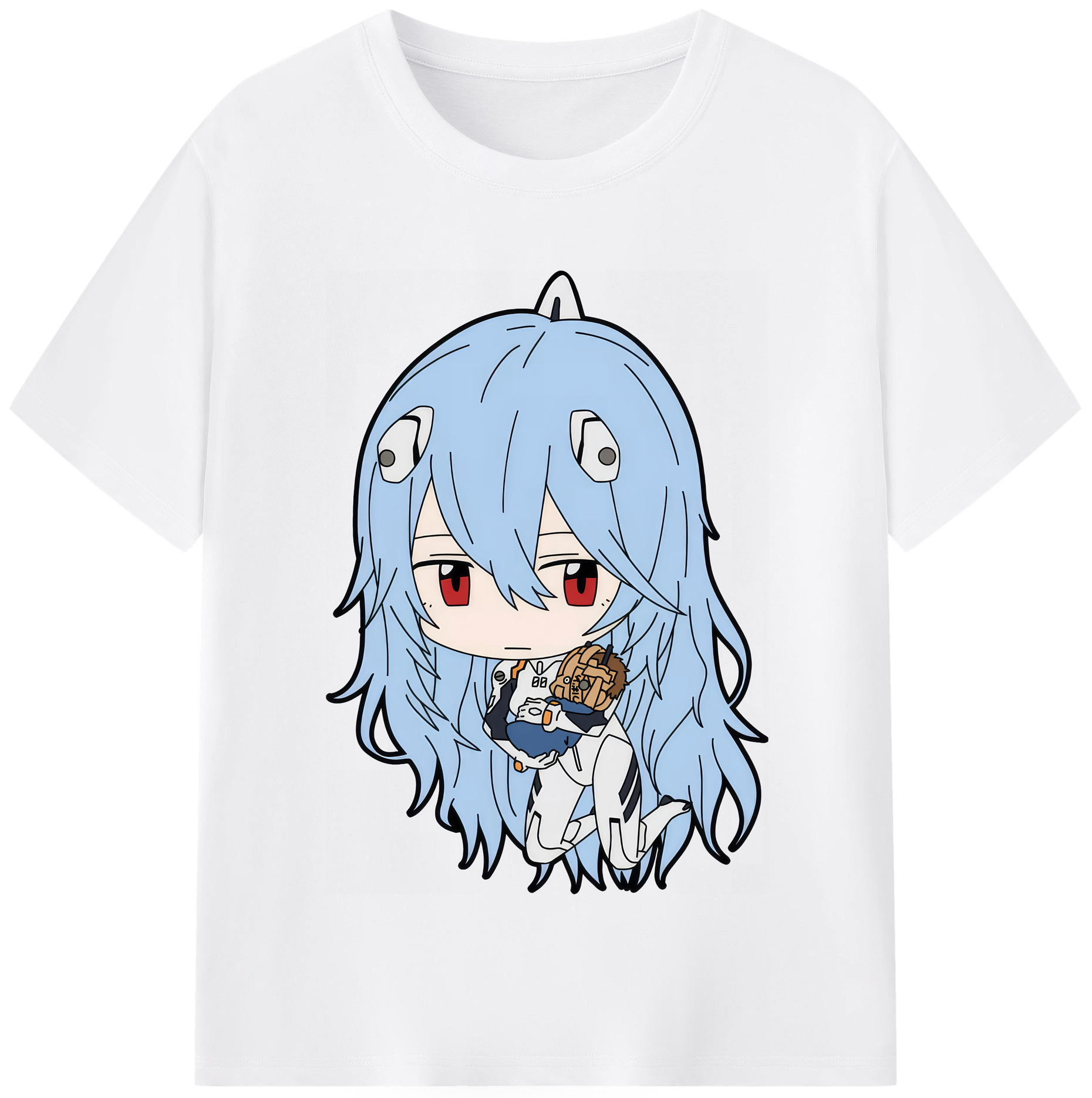 （画像用） EVA 新世紀エヴァンゲリオン 綿100％半袖Tシャツ（フロントプリント）
