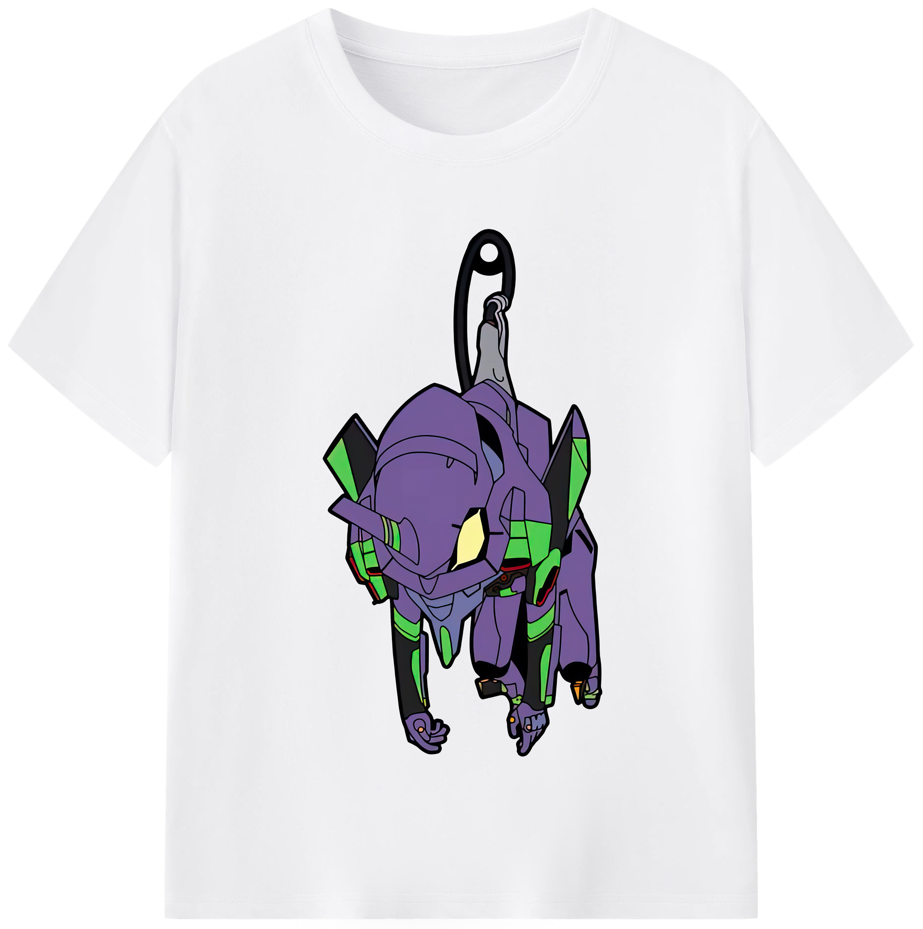 （画像用） EVA 新世紀エヴァンゲリオン 綿100％半袖Tシャツ（フロントプリント）