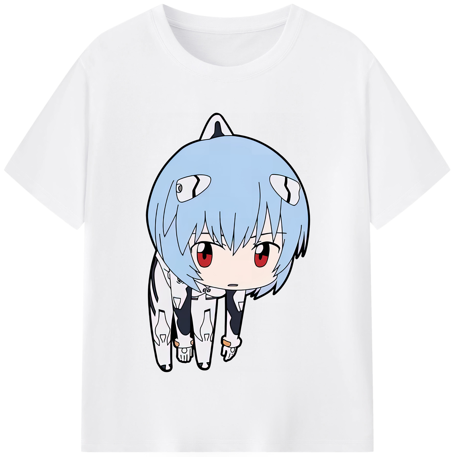 （画像用） EVA 新世紀エヴァンゲリオン 綿100％半袖Tシャツ（フロントプリント）