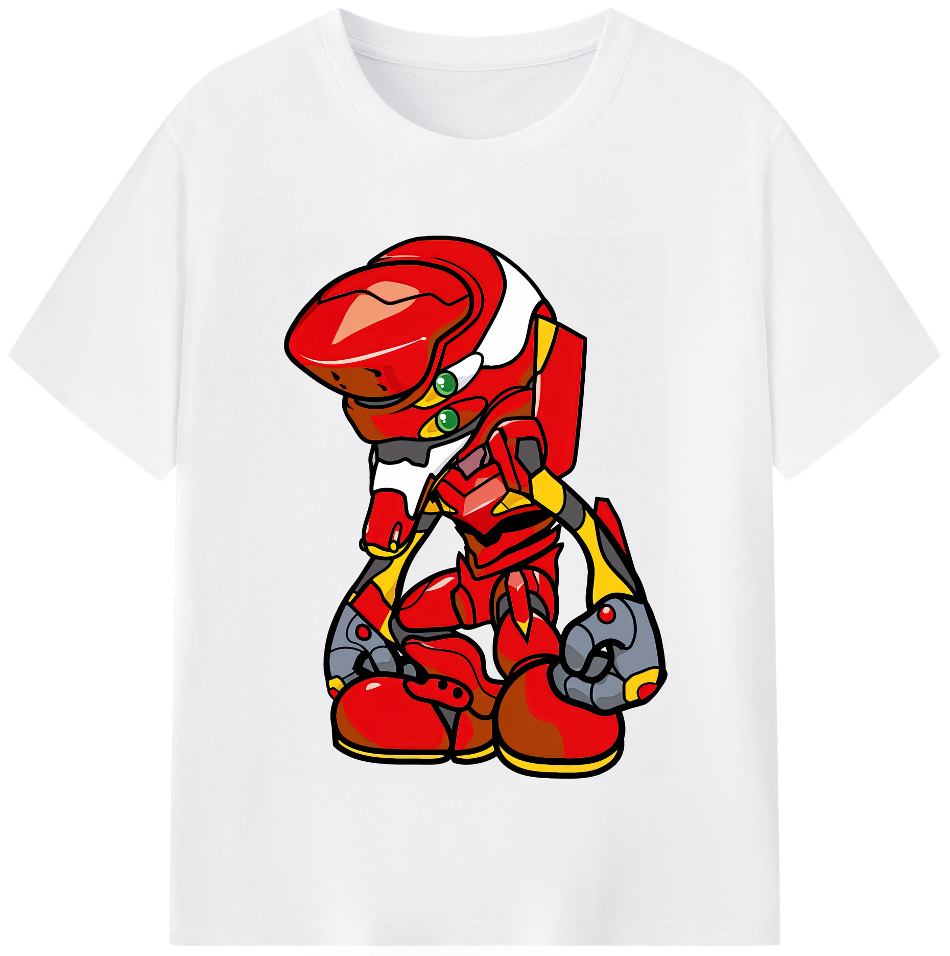 （画像用） EVA 新世紀エヴァンゲリオン 綿100％半袖Tシャツ（フロントプリント）