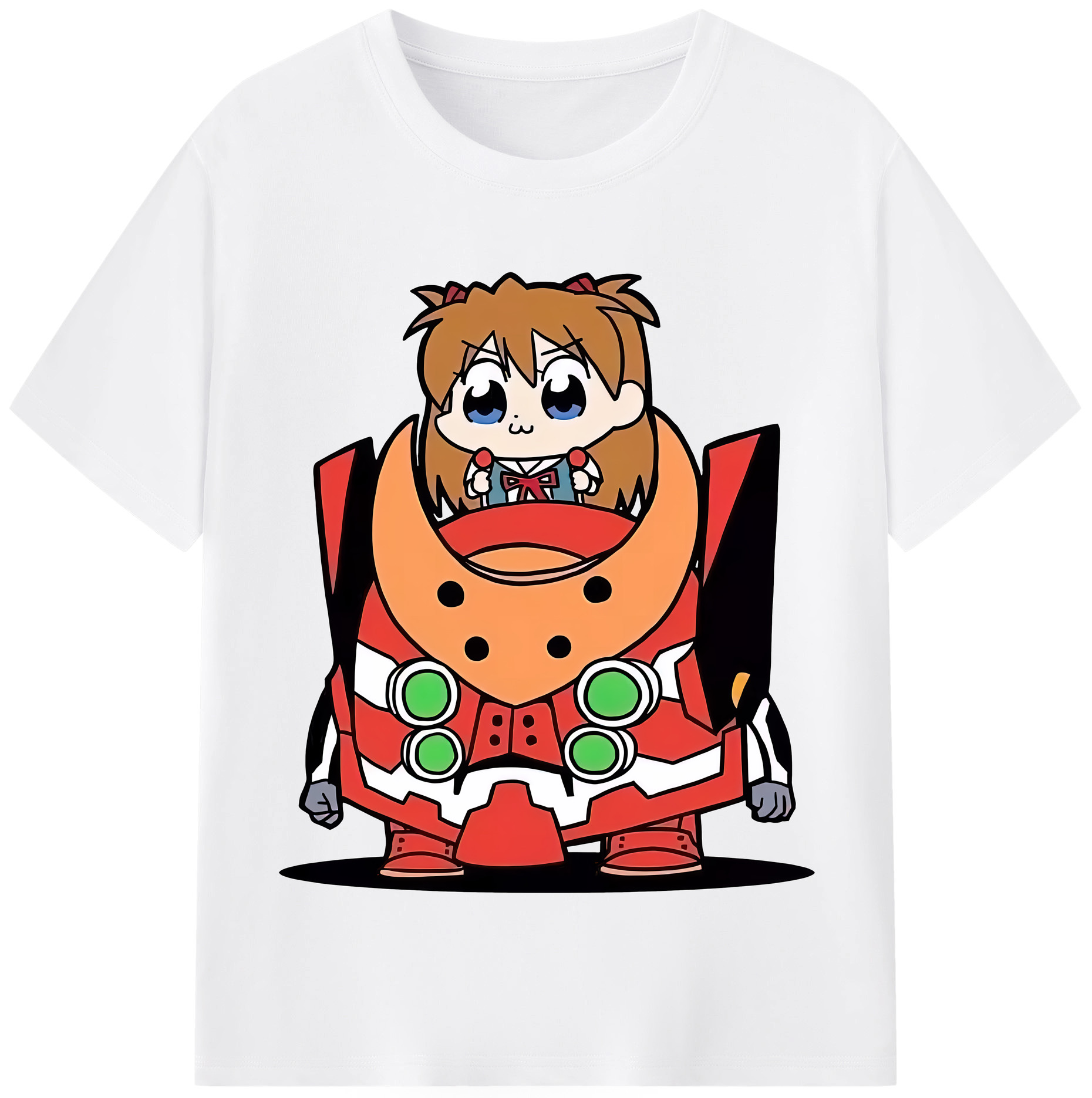 （画像用） EVA 新世紀エヴァンゲリオン 綿100％半袖Tシャツ（フロントプリント）