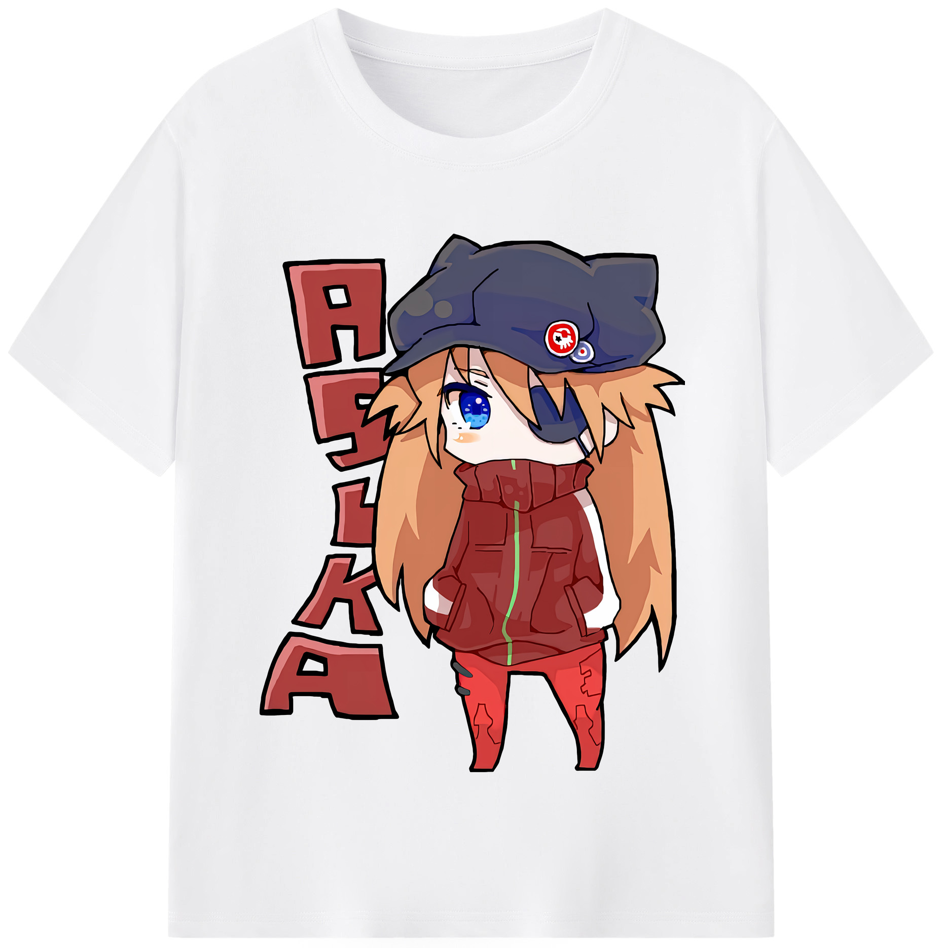 （画像用） EVA 新世紀エヴァンゲリオン 綿100％半袖Tシャツ（フロントプリント）