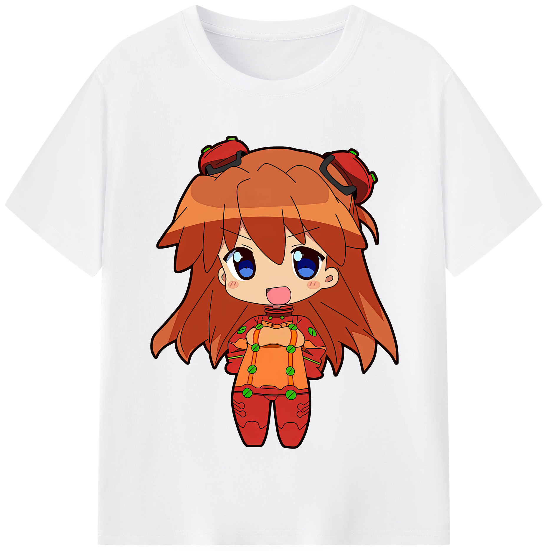 （画像用） EVA 新世紀エヴァンゲリオン 綿100％半袖Tシャツ（フロントプリント）