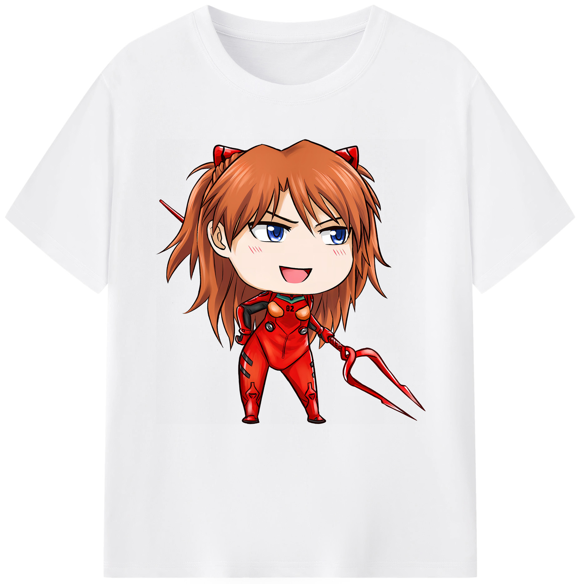 （画像用） EVA 新世紀エヴァンゲリオン 綿100％半袖Tシャツ（フロントプリント）