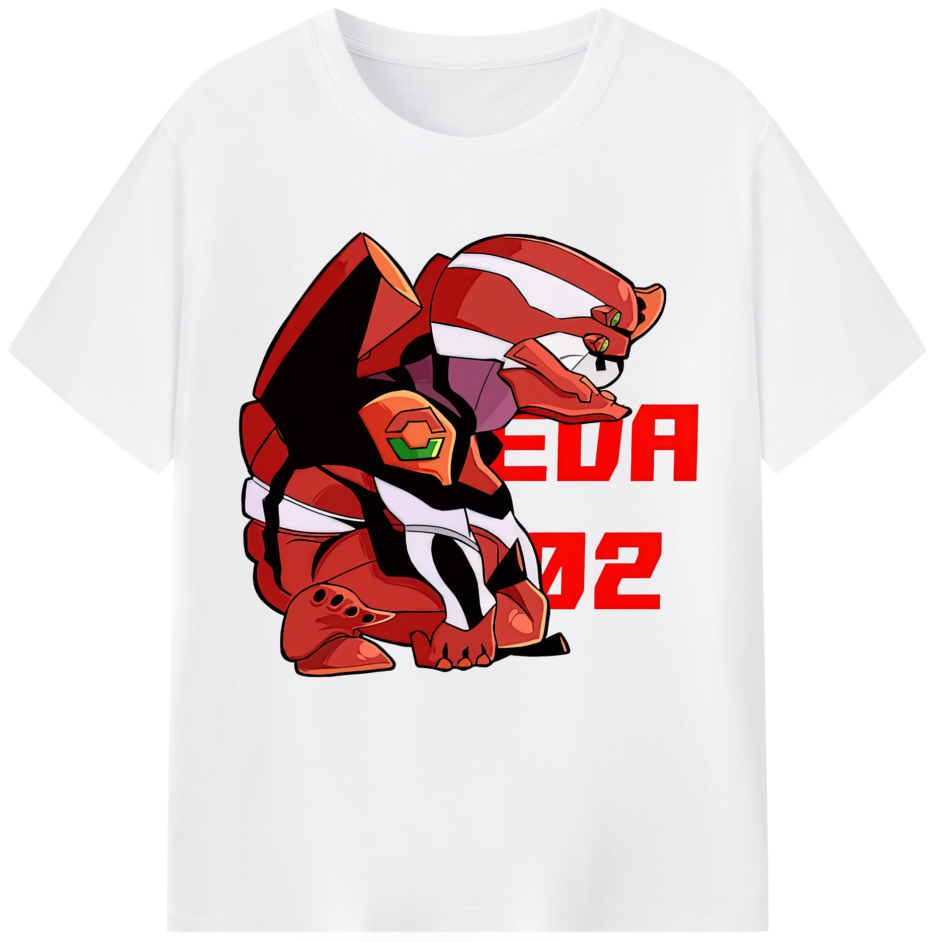 （画像用） EVA 新世紀エヴァンゲリオン 綿100％半袖Tシャツ（フロントプリント）