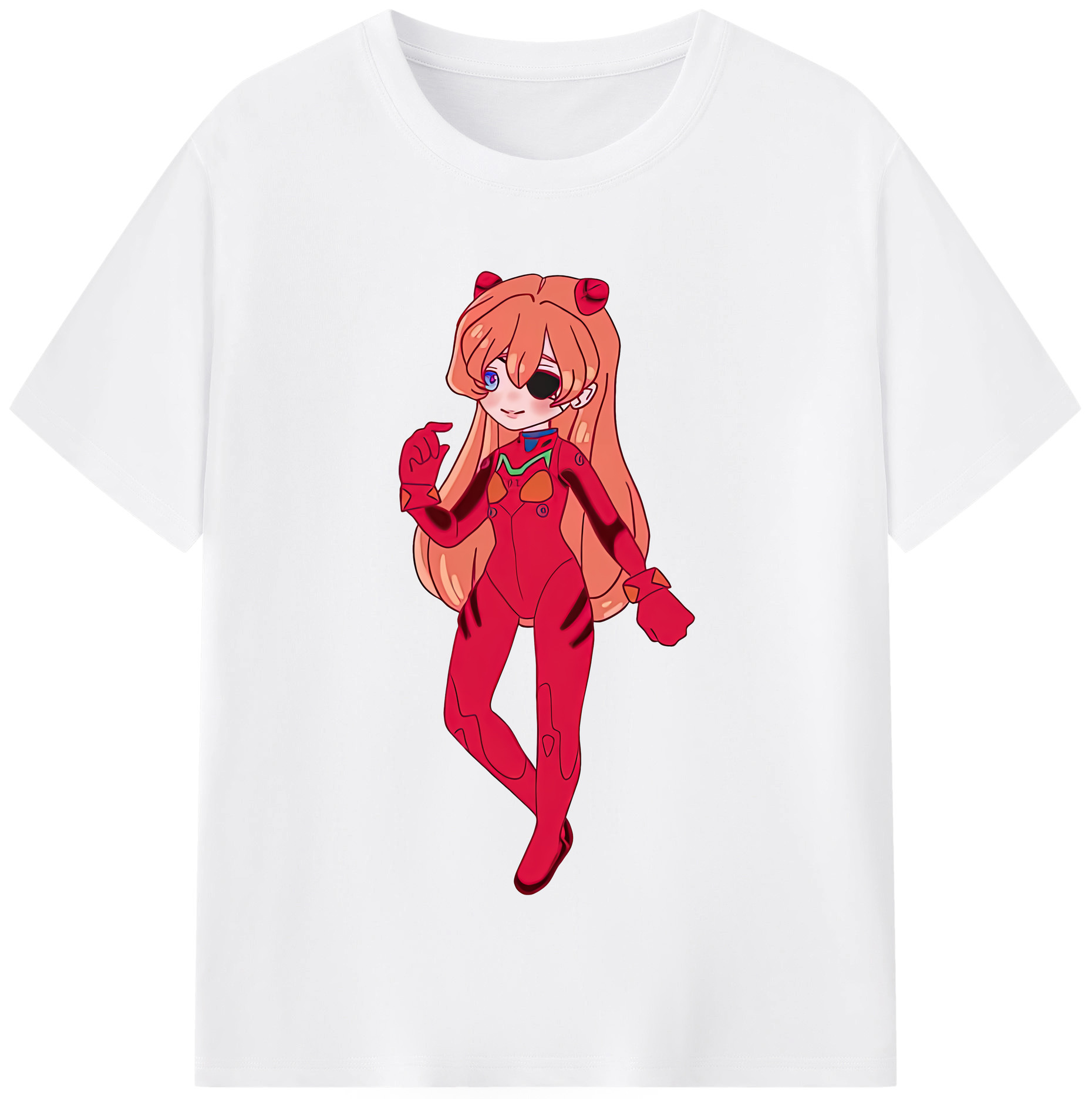 （画像用） EVA 新世紀エヴァンゲリオン 綿100％半袖Tシャツ（フロントプリント）