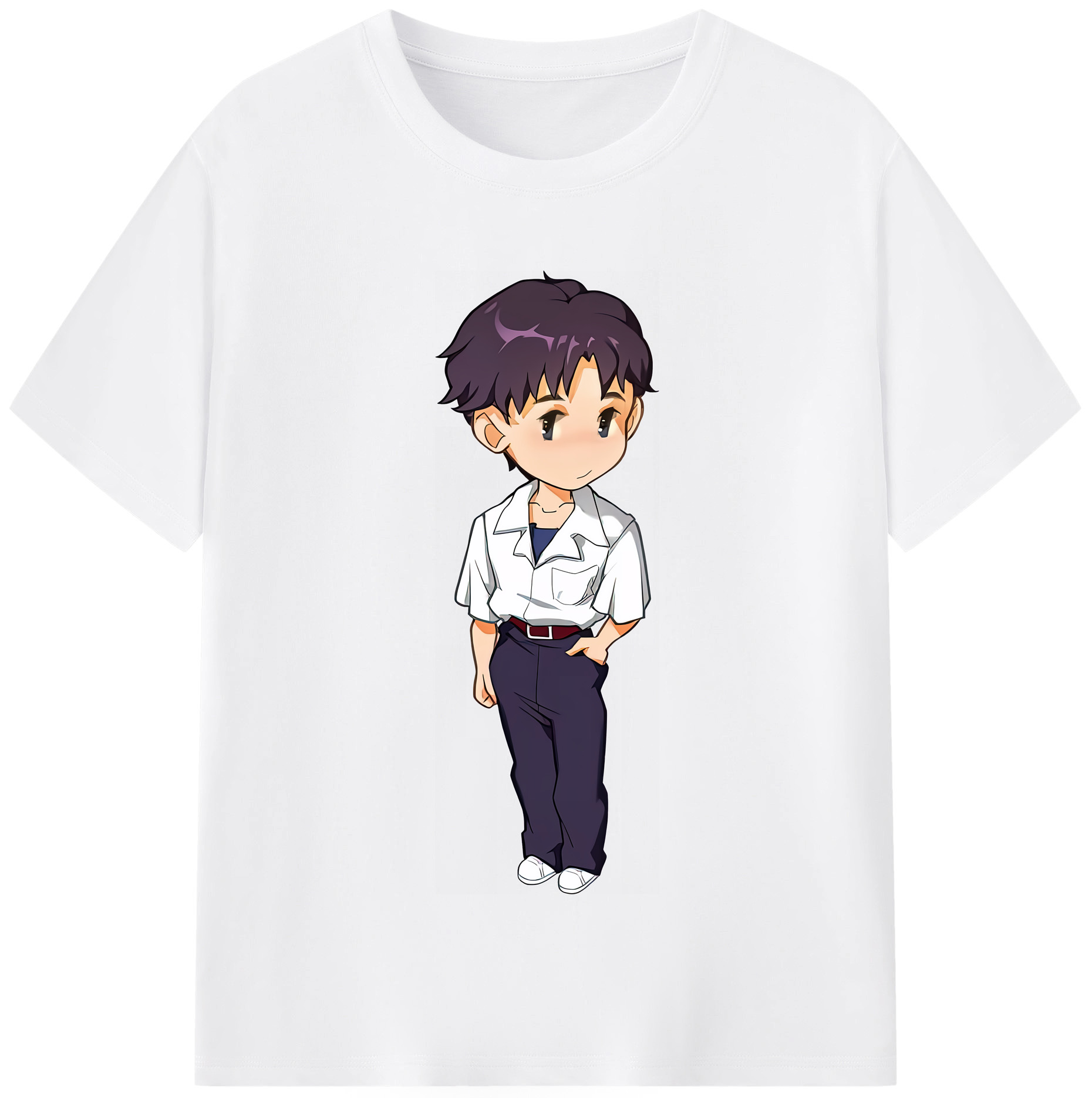 （画像用） EVA 新世紀エヴァンゲリオン 綿100％半袖Tシャツ（フロントプリント）