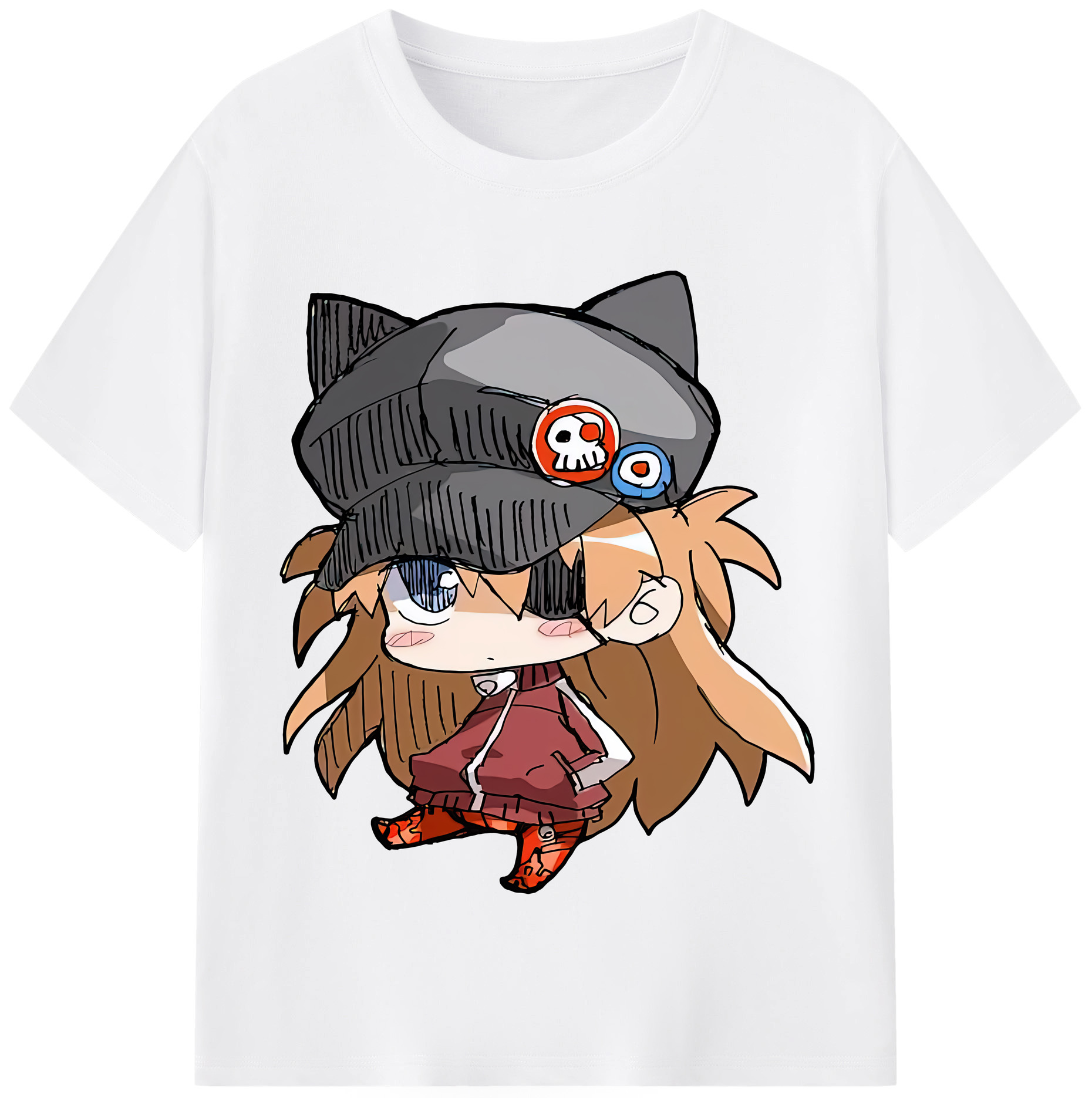 （画像用） EVA 新世紀エヴァンゲリオン 綿100％半袖Tシャツ（フロントプリント）