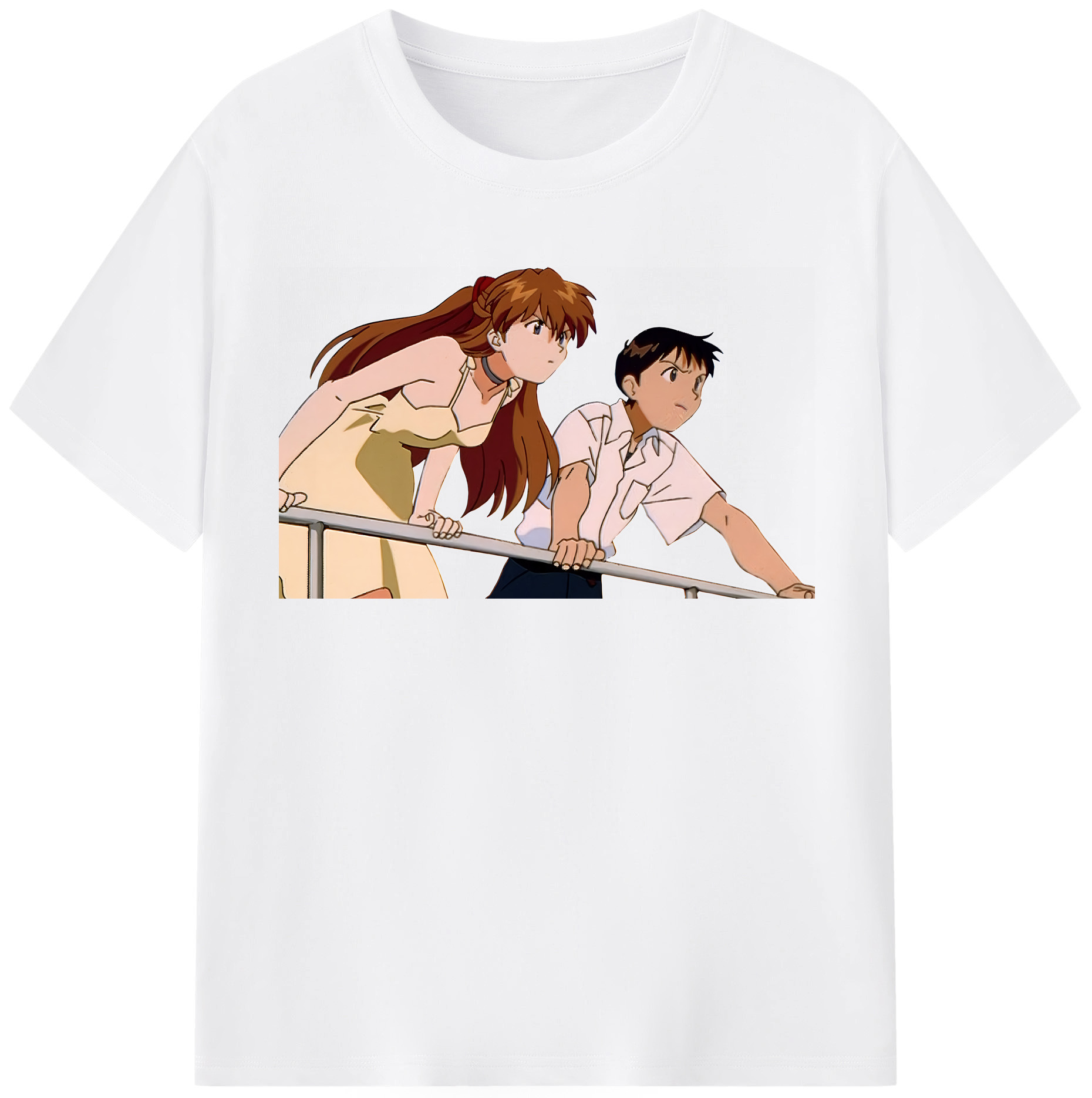 （画像用） EVA 新世紀エヴァンゲリオン 綿100％半袖Tシャツ（フロントプリント）
