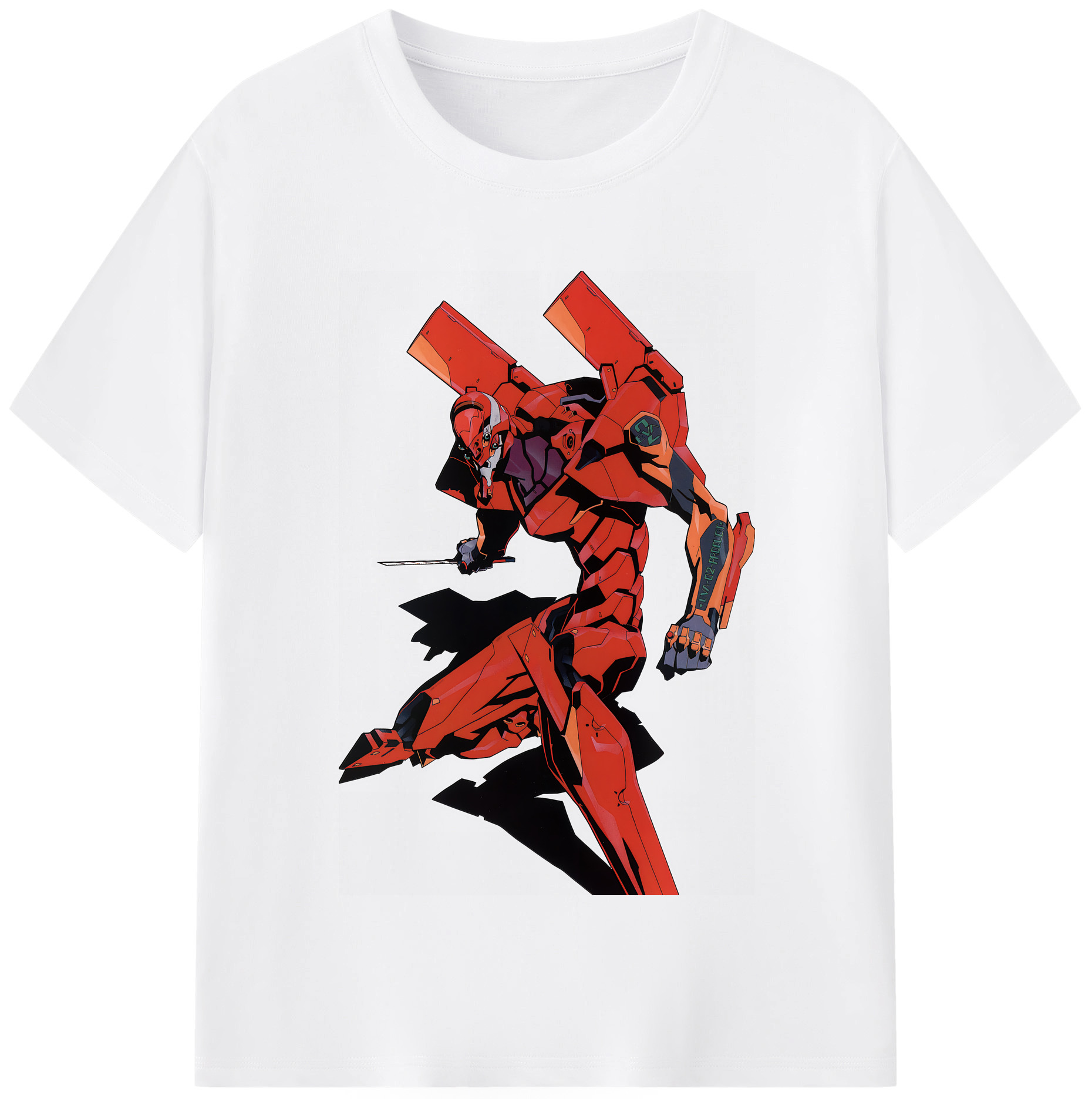 （画像用） EVA 新世紀エヴァンゲリオン 綿100％半袖Tシャツ（フロントプリント）