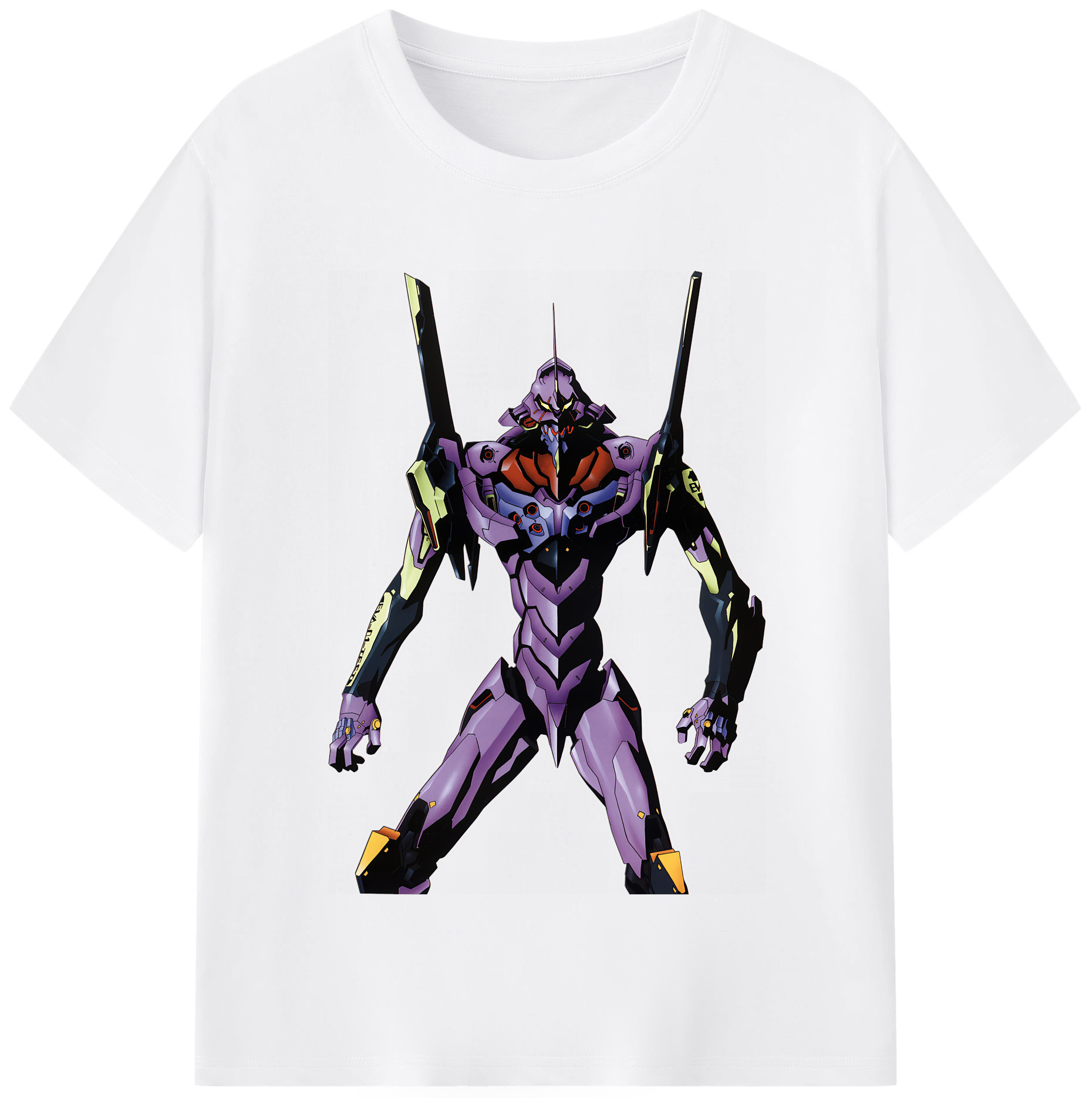 （画像用） EVA 新世紀エヴァンゲリオン 綿100％半袖Tシャツ（フロントプリント）