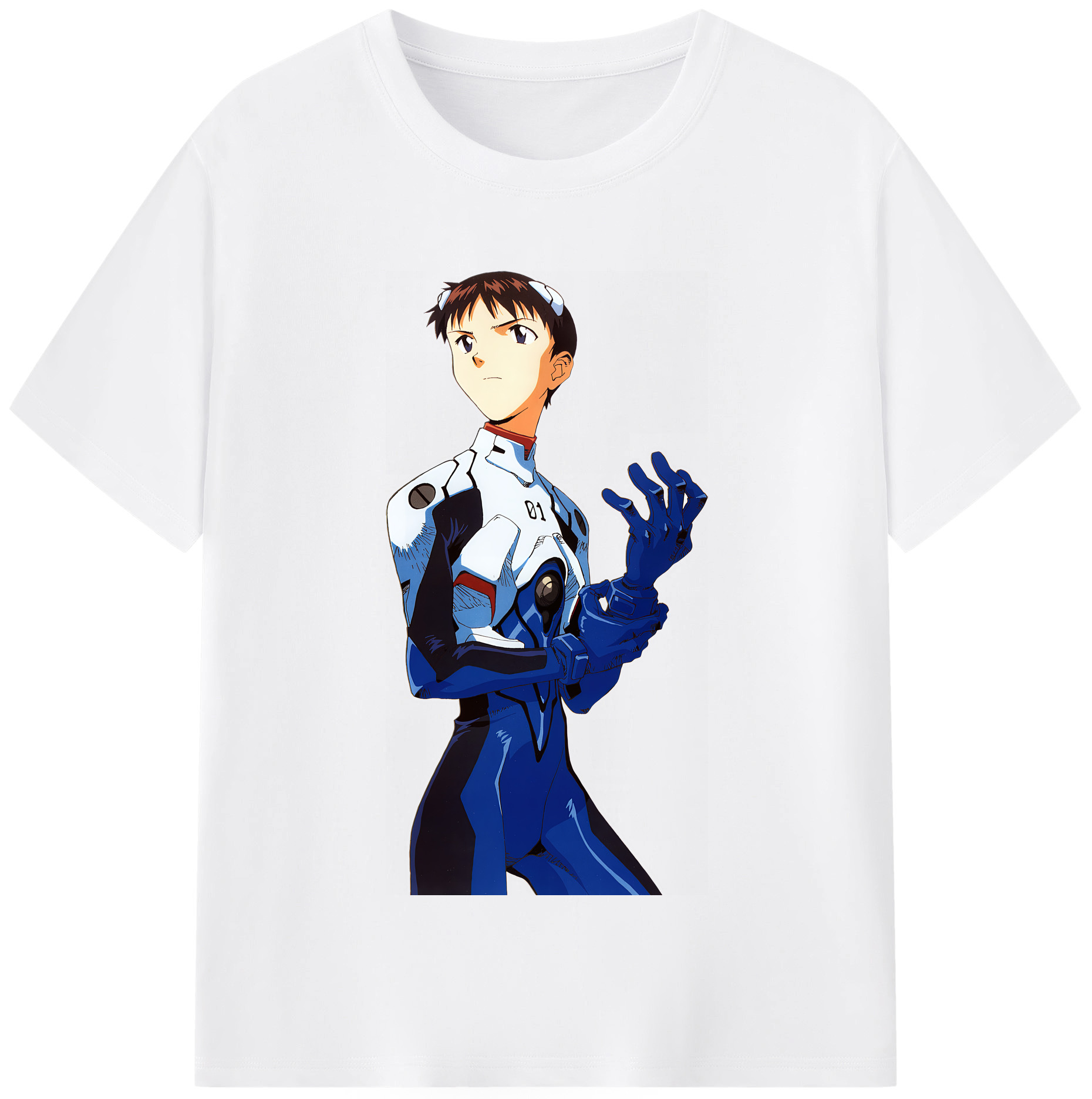 （画像用） EVA 新世紀エヴァンゲリオン 綿100％半袖Tシャツ（フロントプリント）