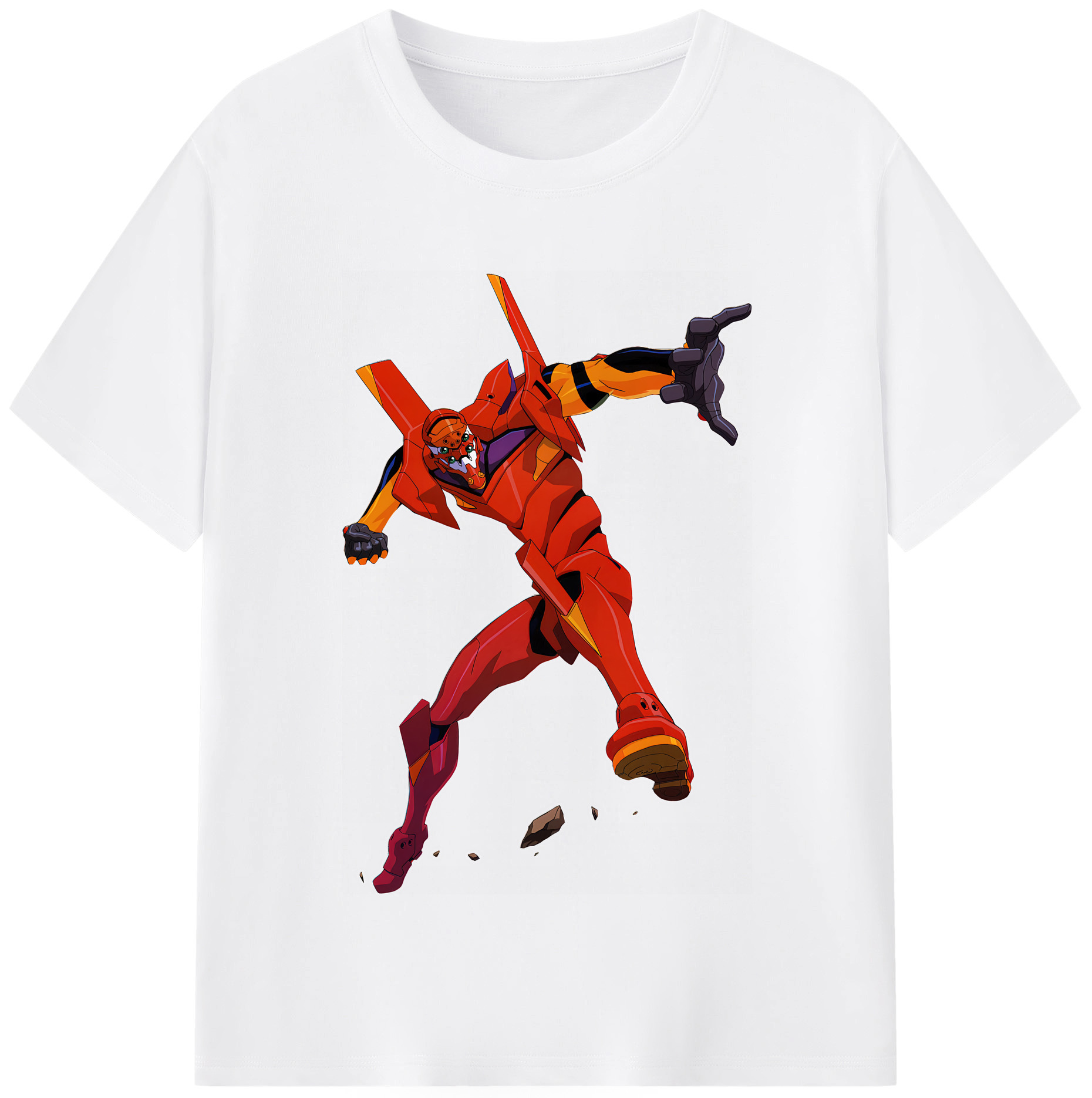 （画像用） EVA 新世紀エヴァンゲリオン 綿100％半袖Tシャツ（フロントプリント）