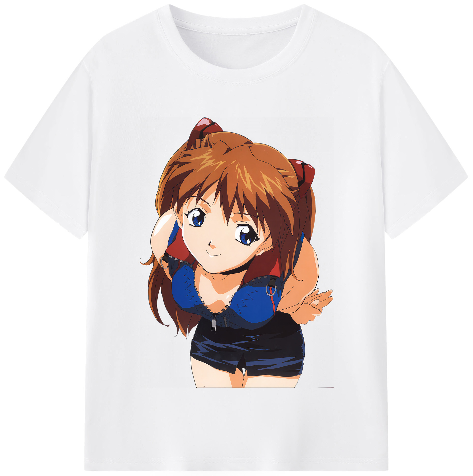 （画像用） EVA 新世紀エヴァンゲリオン 綿100％半袖Tシャツ（フロントプリント）