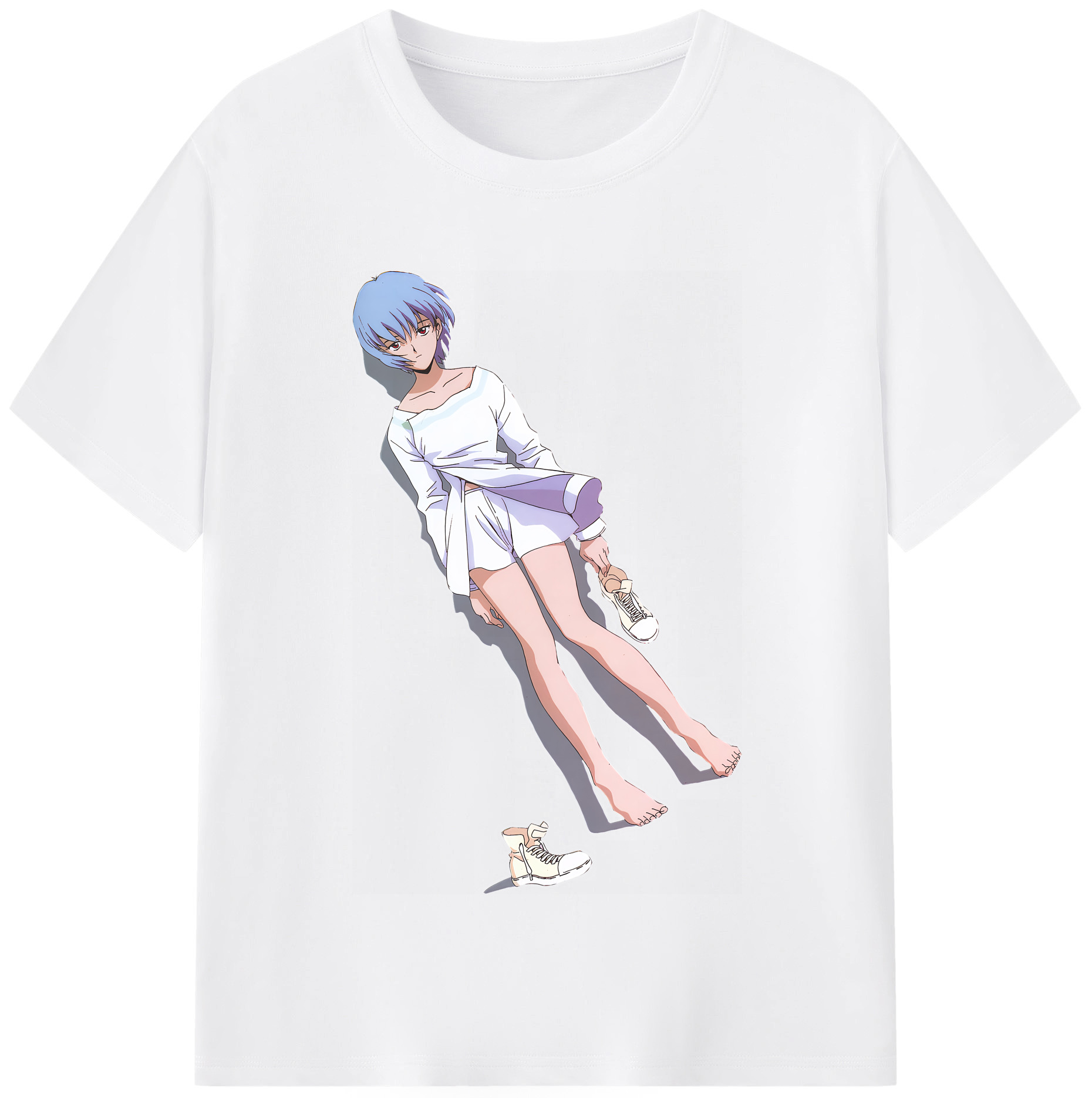 （画像用） EVA 新世紀エヴァンゲリオン 綿100％半袖Tシャツ（フロントプリント）