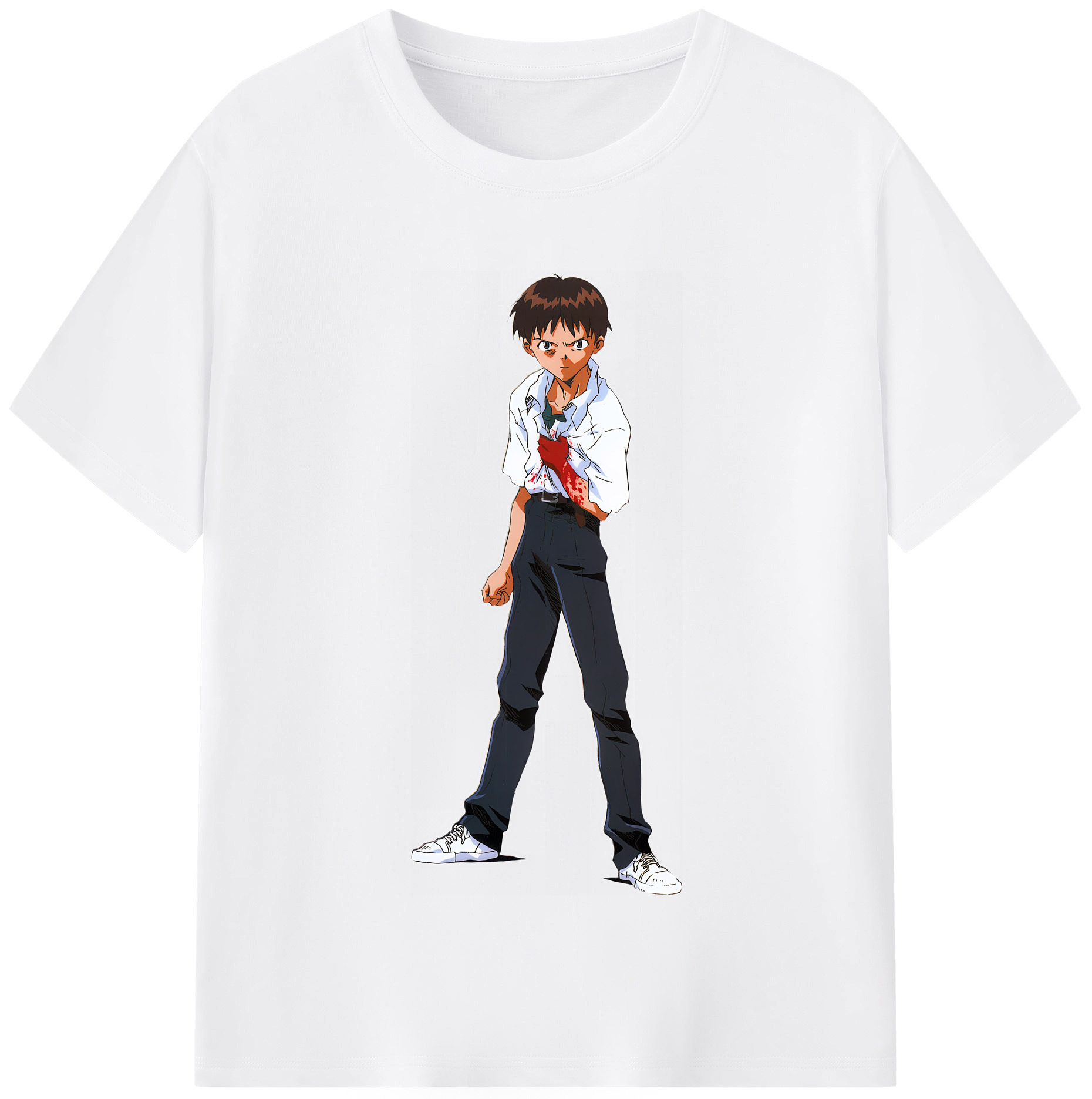 （画像用） EVA 新世紀エヴァンゲリオン 綿100％半袖Tシャツ（フロントプリント）