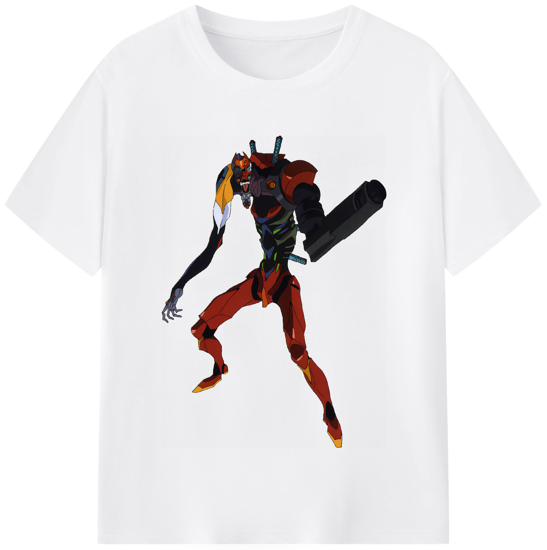 （画像用） EVA 新世紀エヴァンゲリオン 綿100％半袖Tシャツ（フロントプリント）
