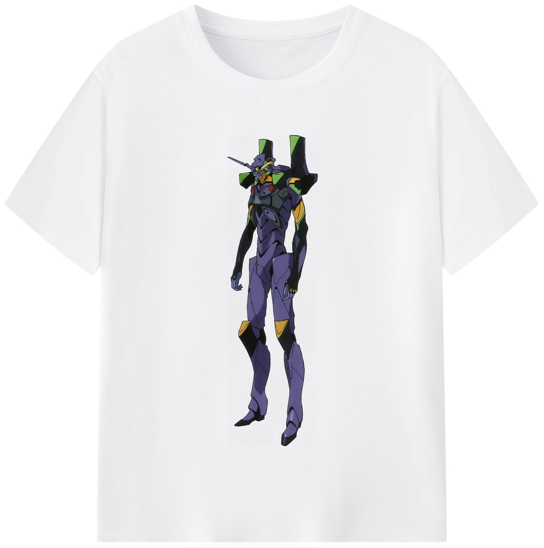 （画像用） EVA 新世紀エヴァンゲリオン 綿100％半袖Tシャツ（フロントプリント）