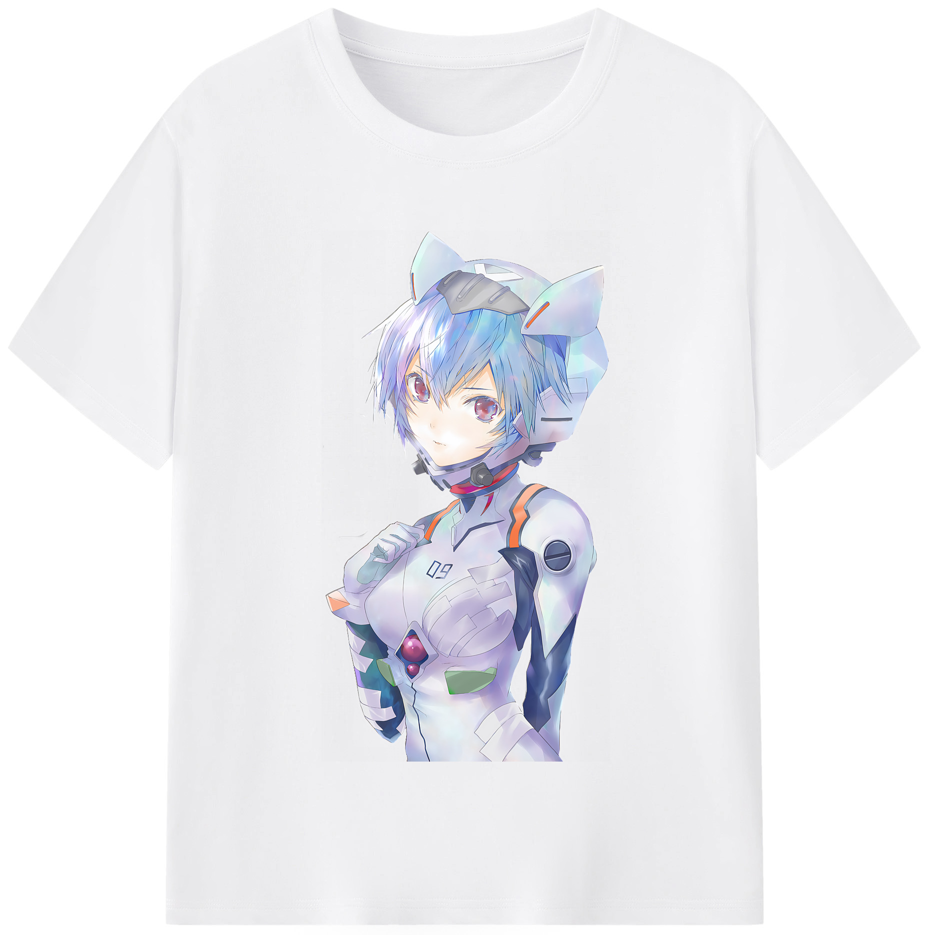（画像用） EVA 新世紀エヴァンゲリオン 綿100％半袖Tシャツ（フロントプリント）
