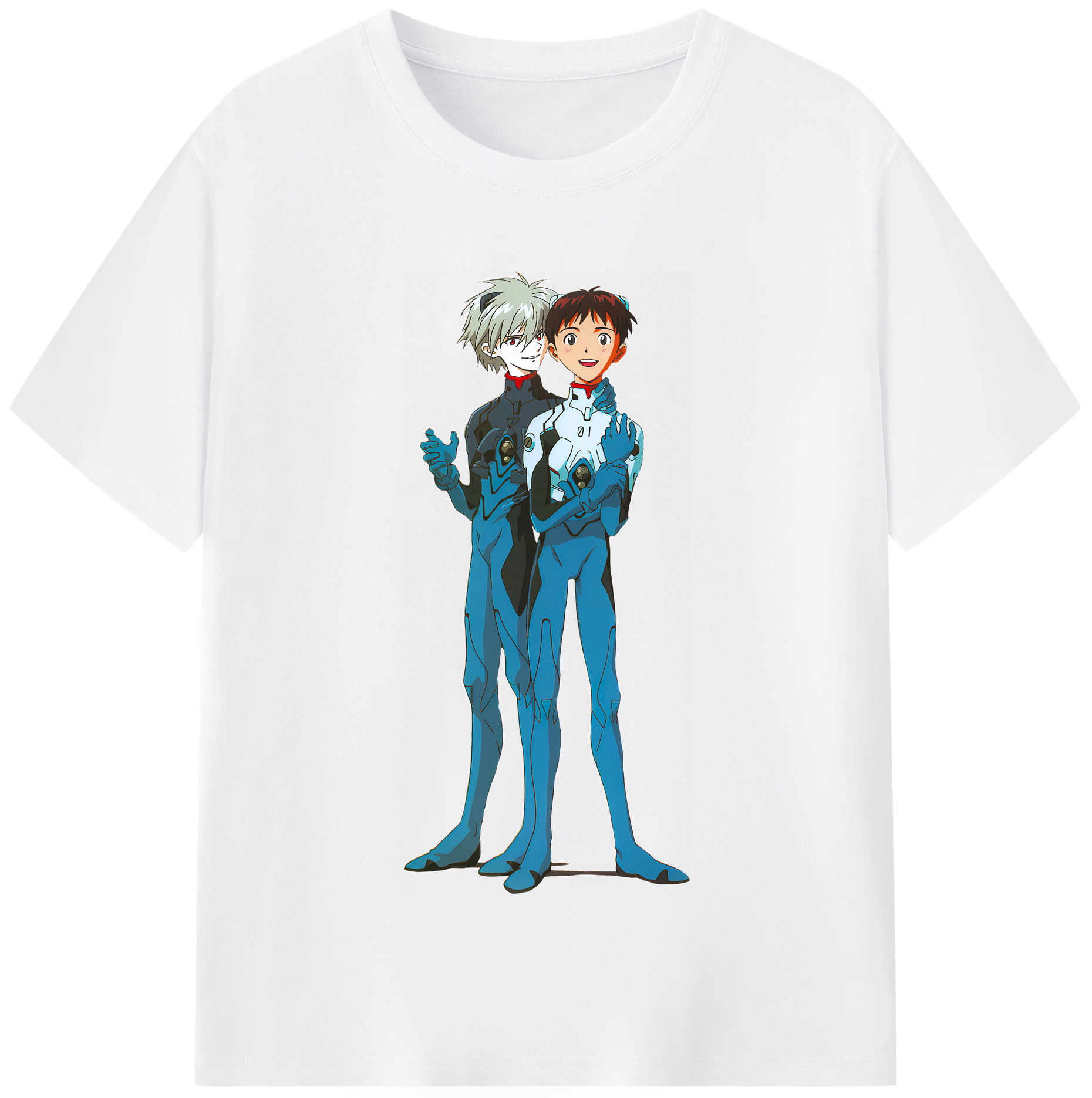 （画像用） EVA 新世紀エヴァンゲリオン 綿100％半袖Tシャツ（フロントプリント）