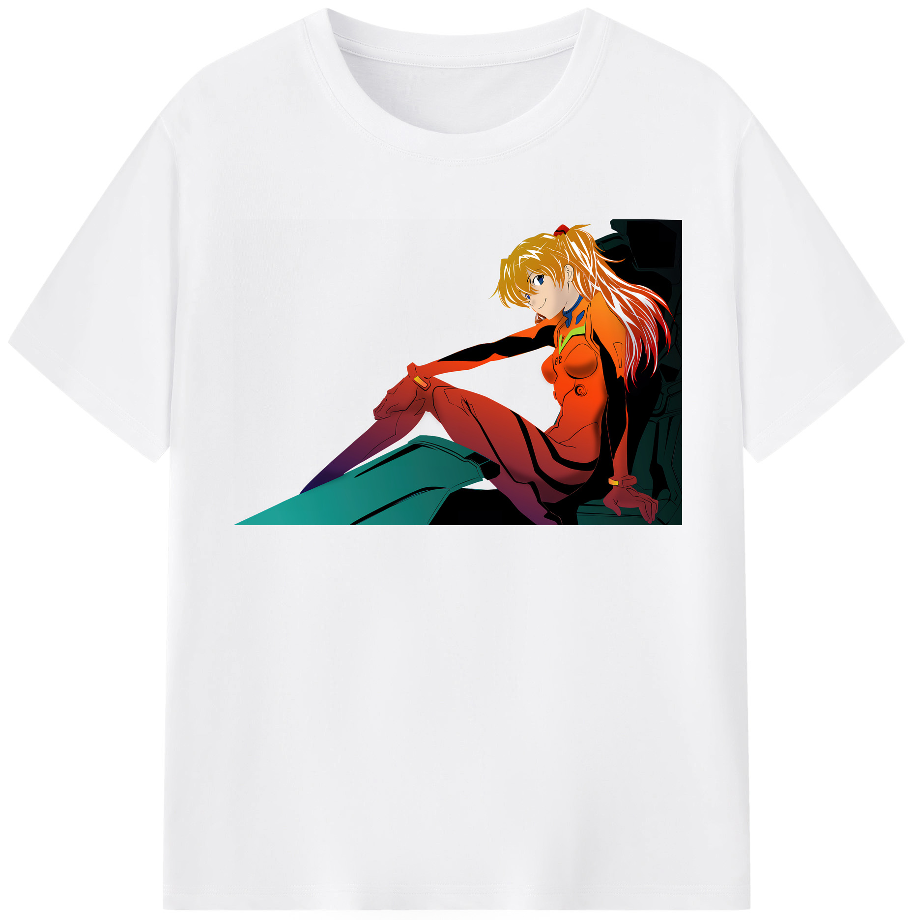 （画像用） EVA 新世紀エヴァンゲリオン 綿100％半袖Tシャツ（フロントプリント）