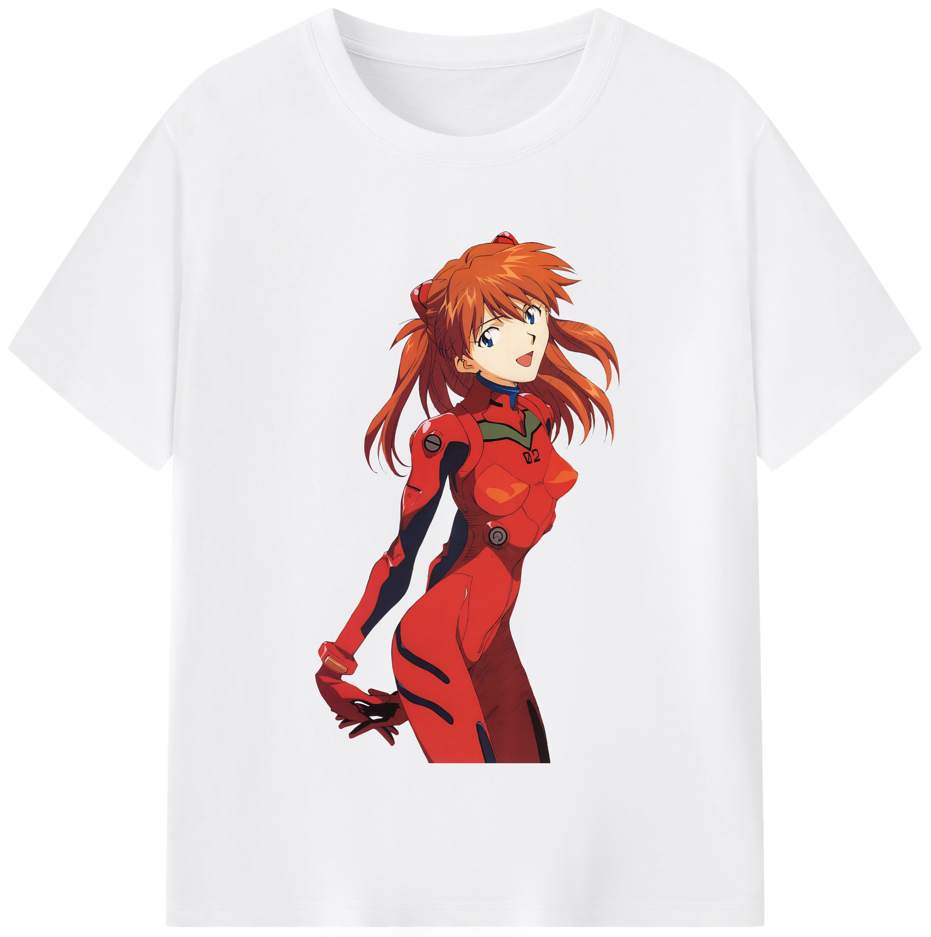 （画像用） EVA 新世紀エヴァンゲリオン 綿100％半袖Tシャツ（フロントプリント）