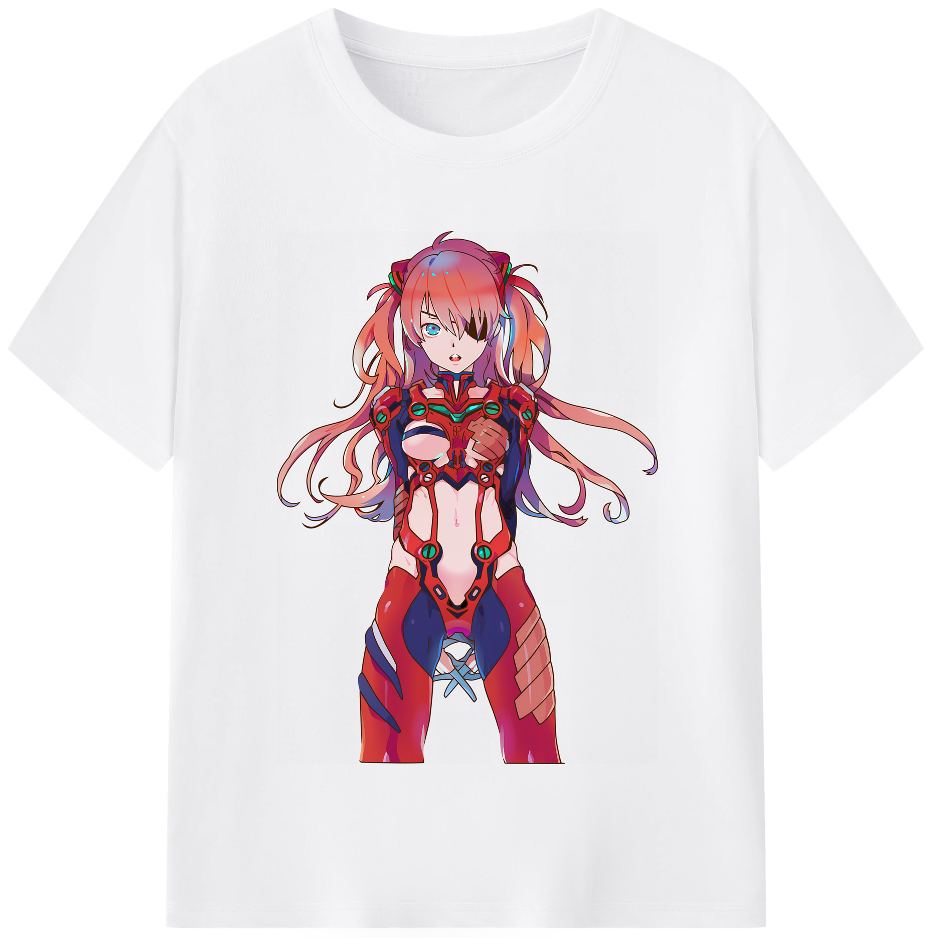 （画像用） EVA 新世紀エヴァンゲリオン 綿100％半袖Tシャツ（フロントプリント）