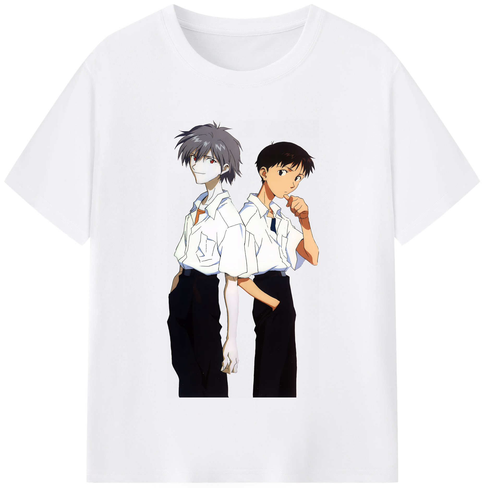 （画像用） EVA 新世紀エヴァンゲリオン 綿100％半袖Tシャツ（フロントプリント）