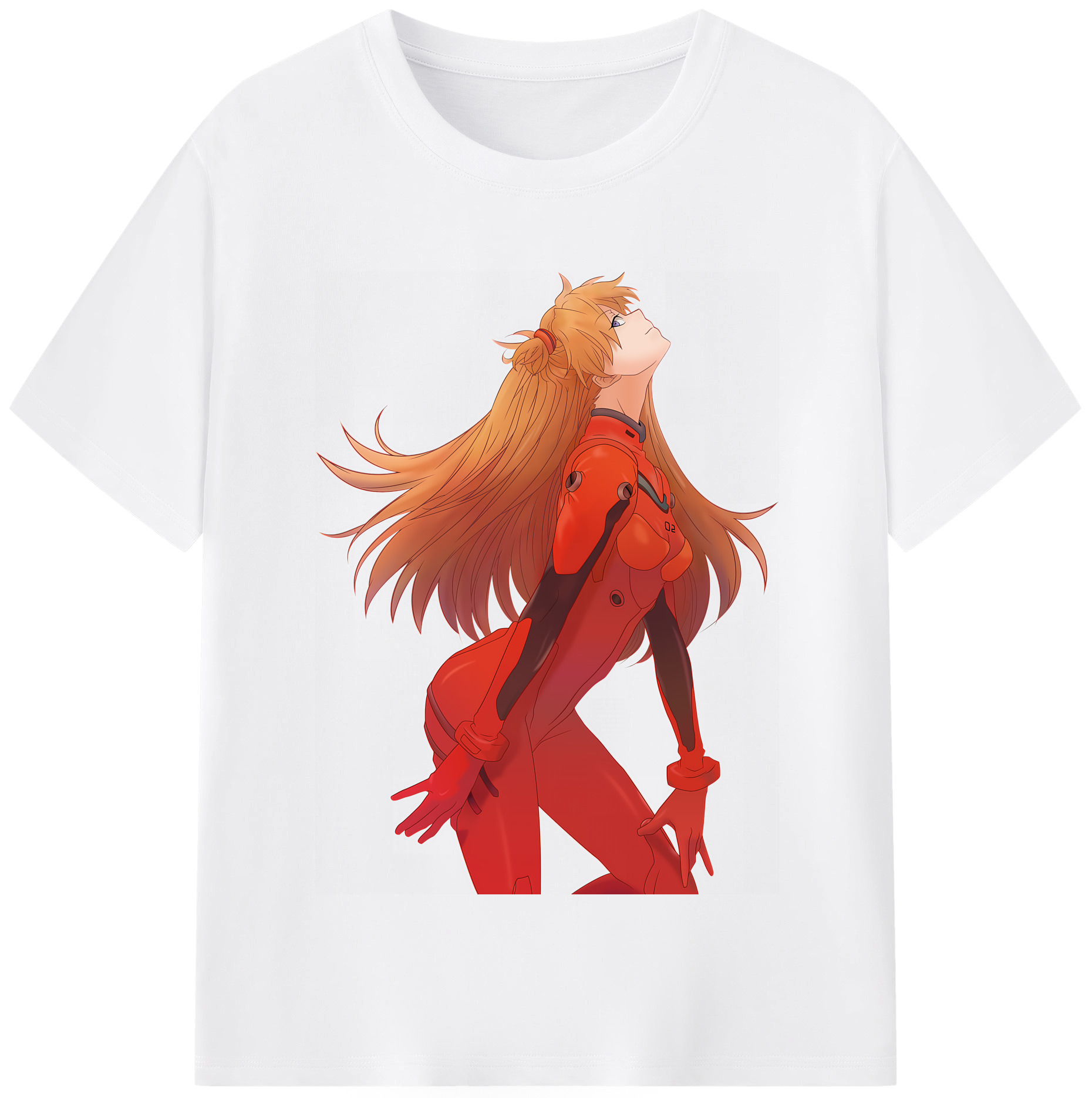 （画像用） EVA 新世紀エヴァンゲリオン 綿100％半袖Tシャツ（フロントプリント）