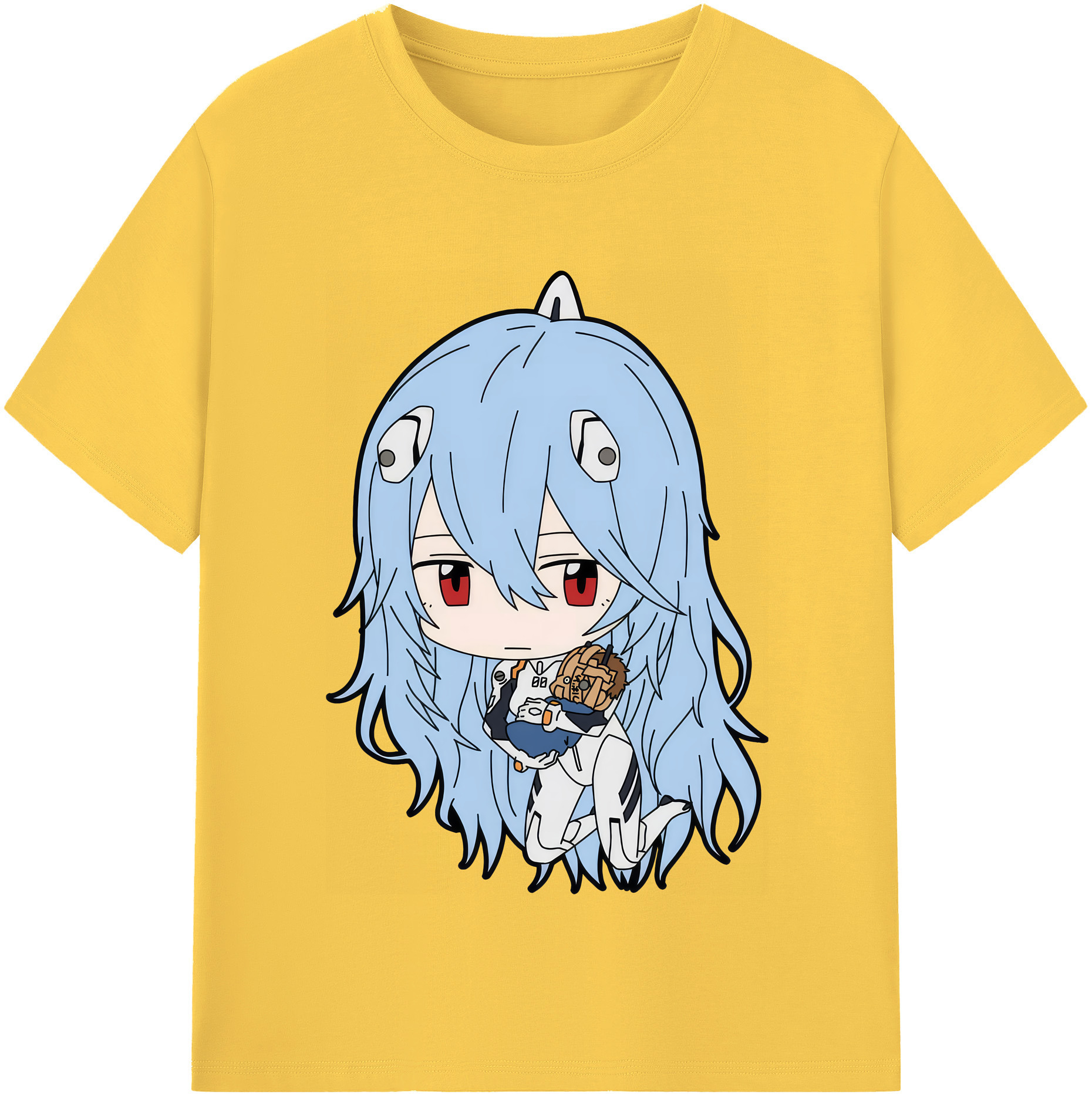 （画像用） EVA 新世紀エヴァンゲリオン 綿100％半袖Tシャツ（フロントプリント）
