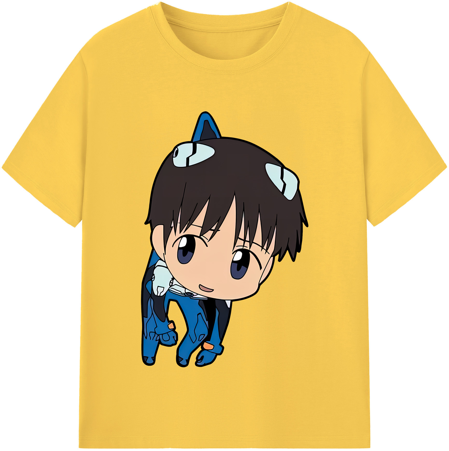 （画像用） EVA 新世紀エヴァンゲリオン 綿100％半袖Tシャツ（フロントプリント）