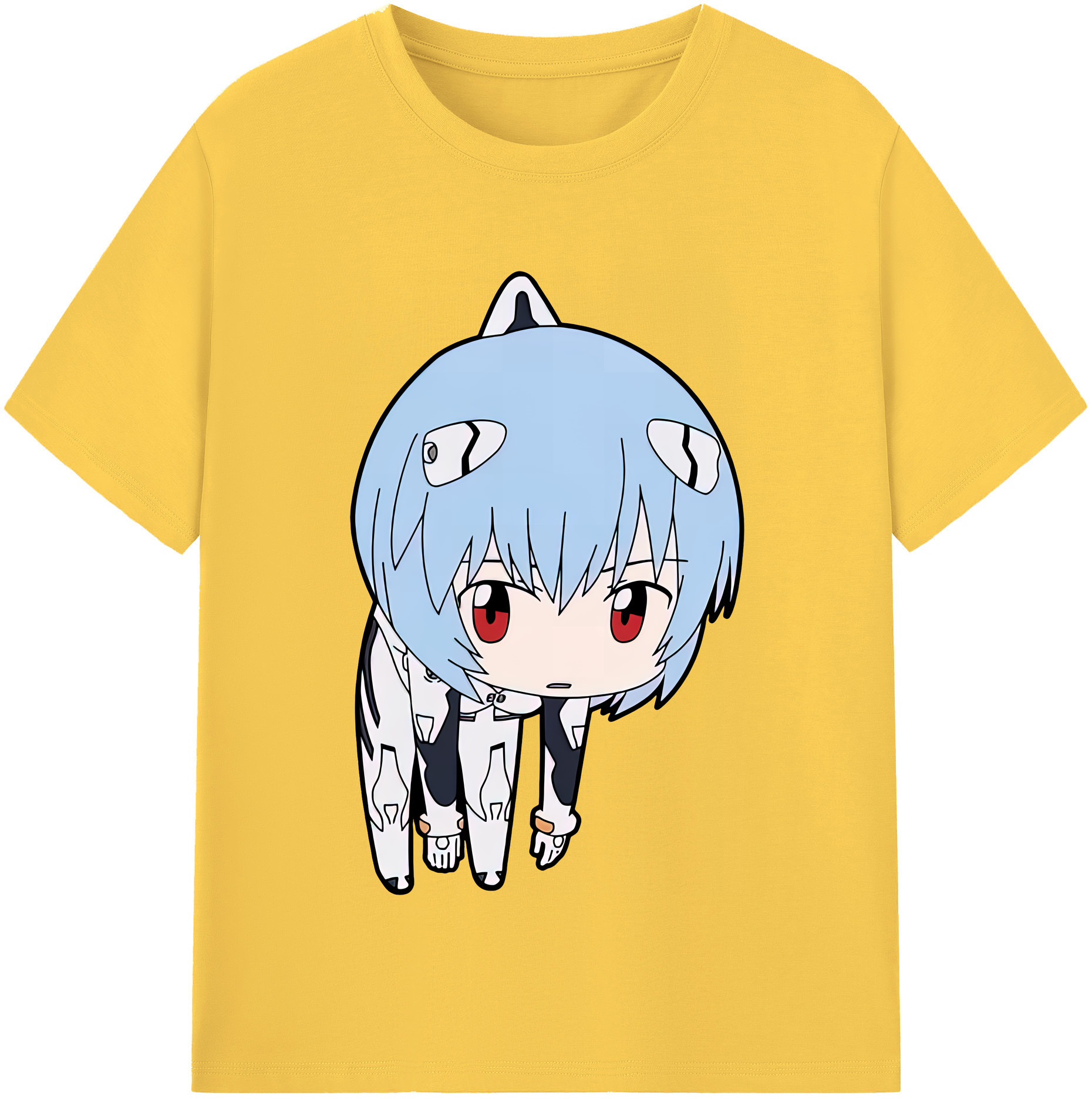 （画像用） EVA 新世紀エヴァンゲリオン 綿100％半袖Tシャツ（フロントプリント）