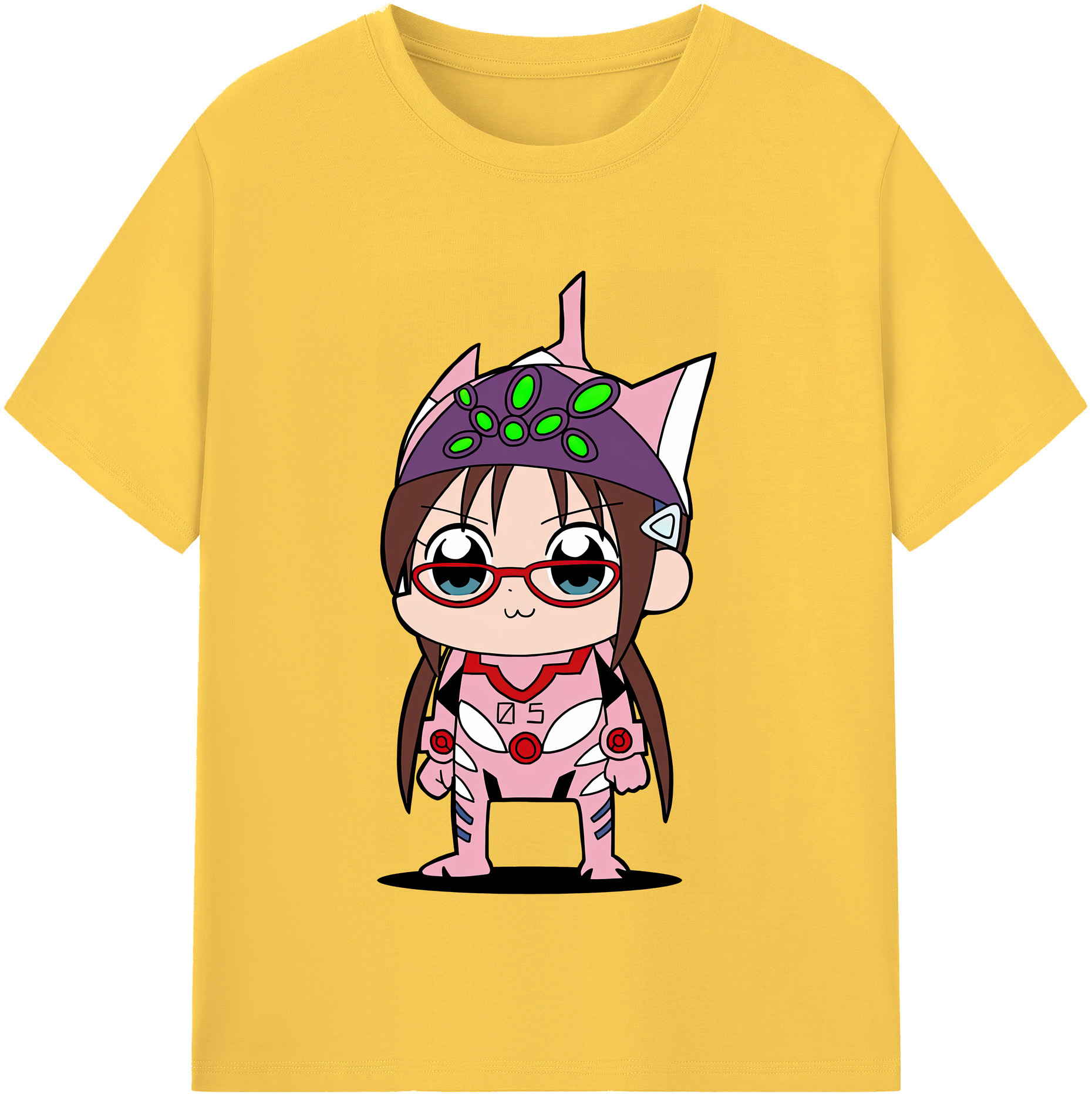 （画像用） EVA 新世紀エヴァンゲリオン 綿100％半袖Tシャツ（フロントプリント）