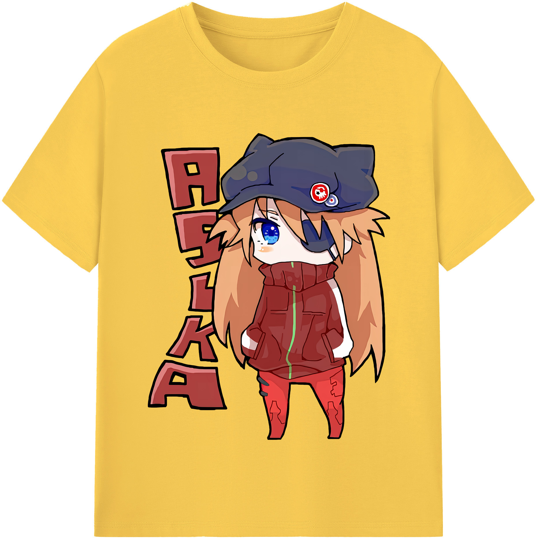 （画像用） EVA 新世紀エヴァンゲリオン 綿100％半袖Tシャツ（フロントプリント）