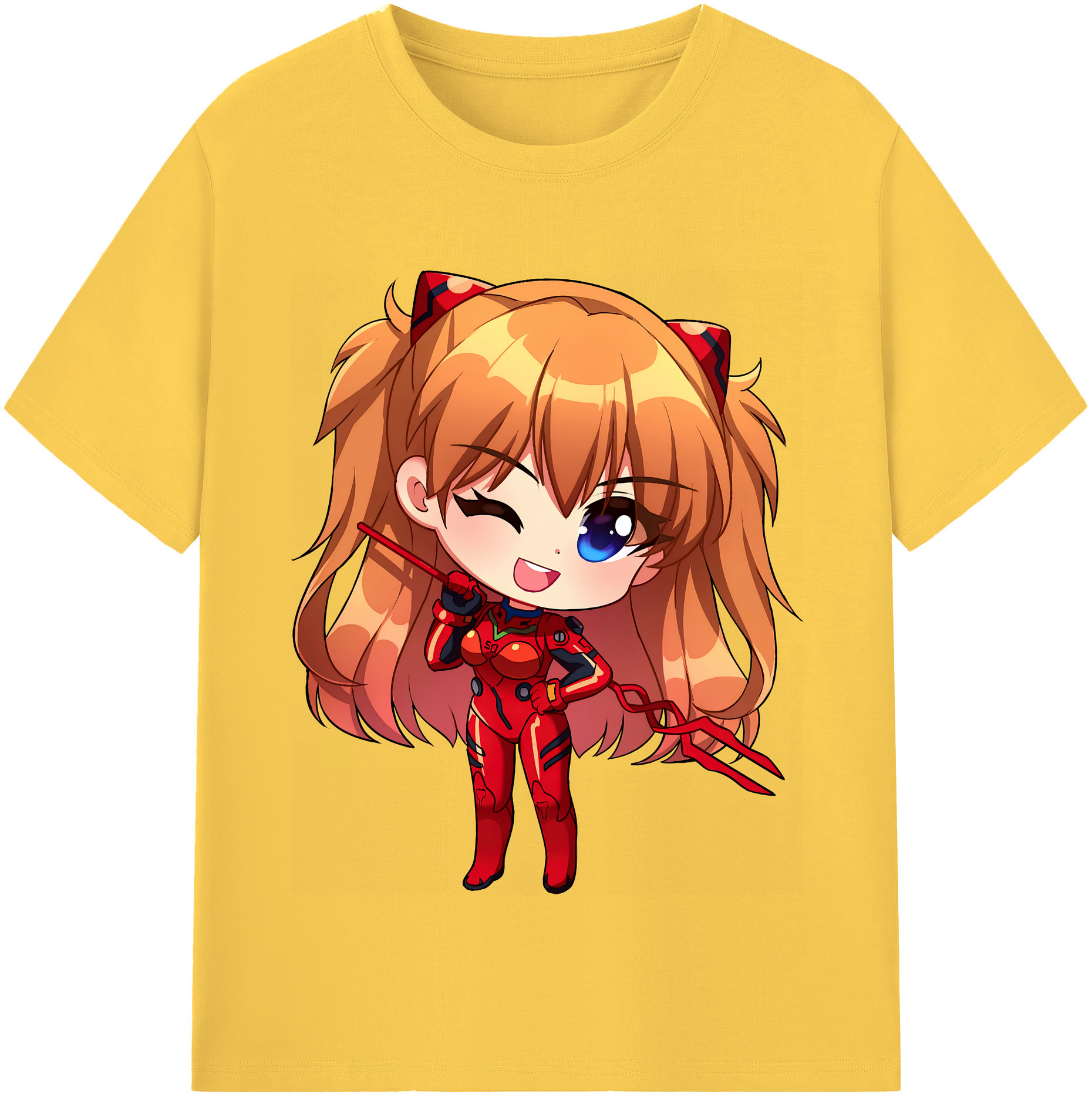 （画像用） EVA 新世紀エヴァンゲリオン 綿100％半袖Tシャツ（フロントプリント）
