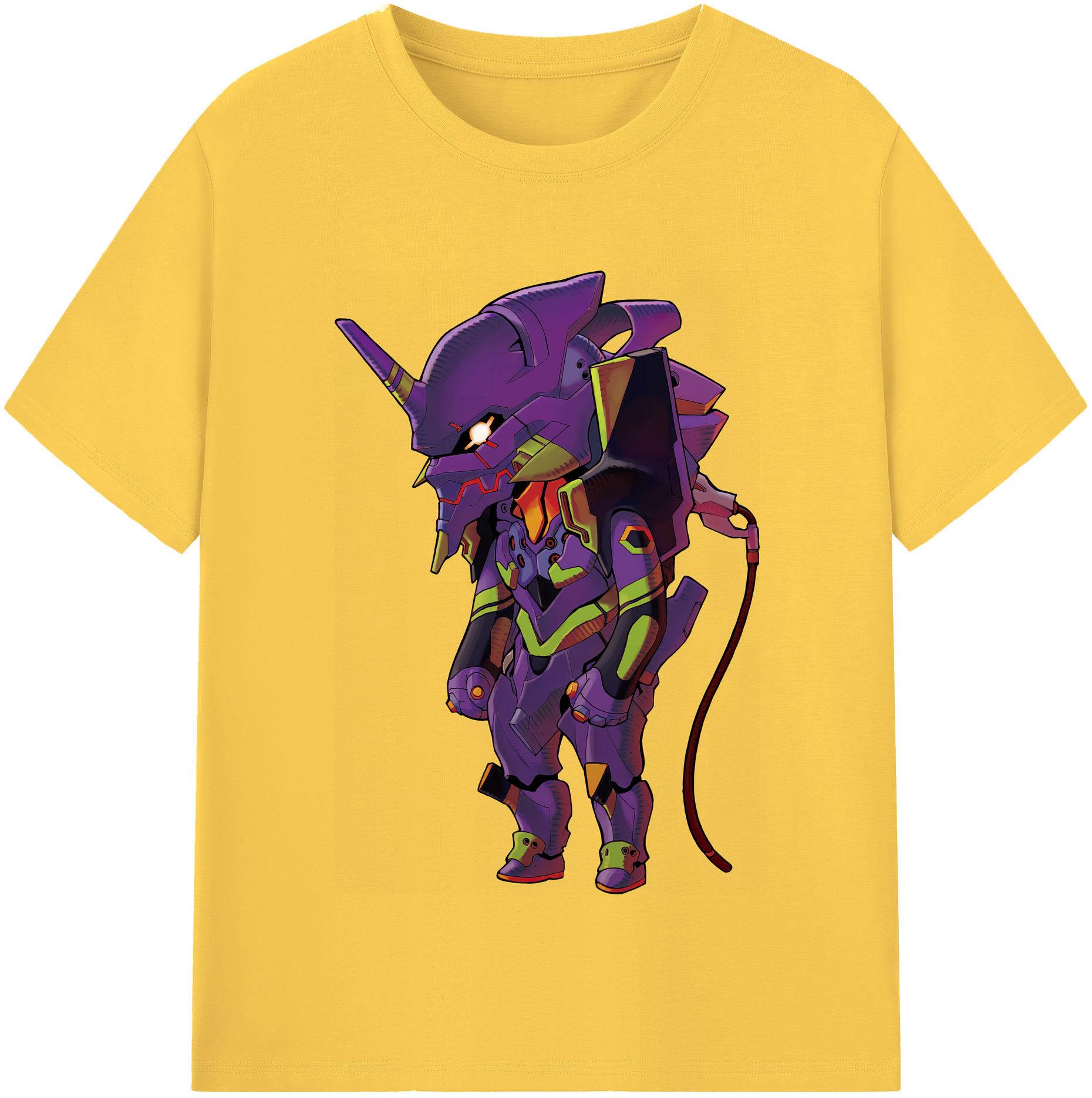（画像用） EVA 新世紀エヴァンゲリオン 綿100％半袖Tシャツ（フロントプリント）