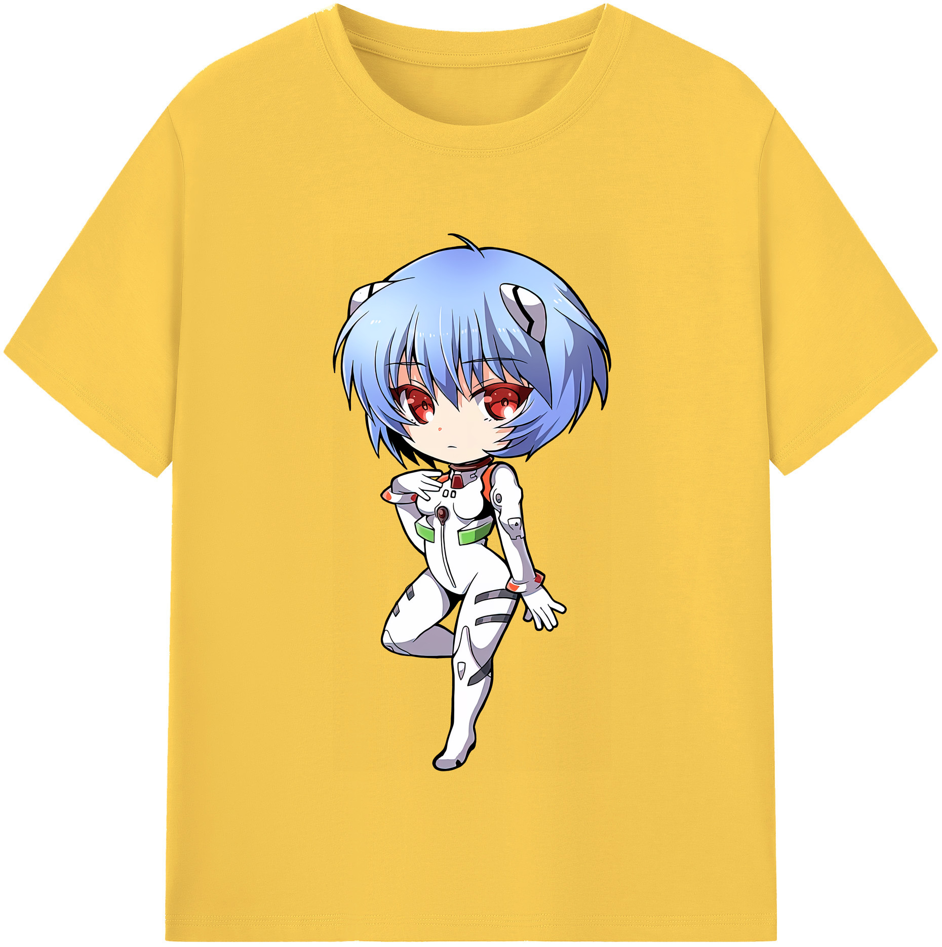 （画像用） EVA 新世紀エヴァンゲリオン 綿100％半袖Tシャツ（フロントプリント）