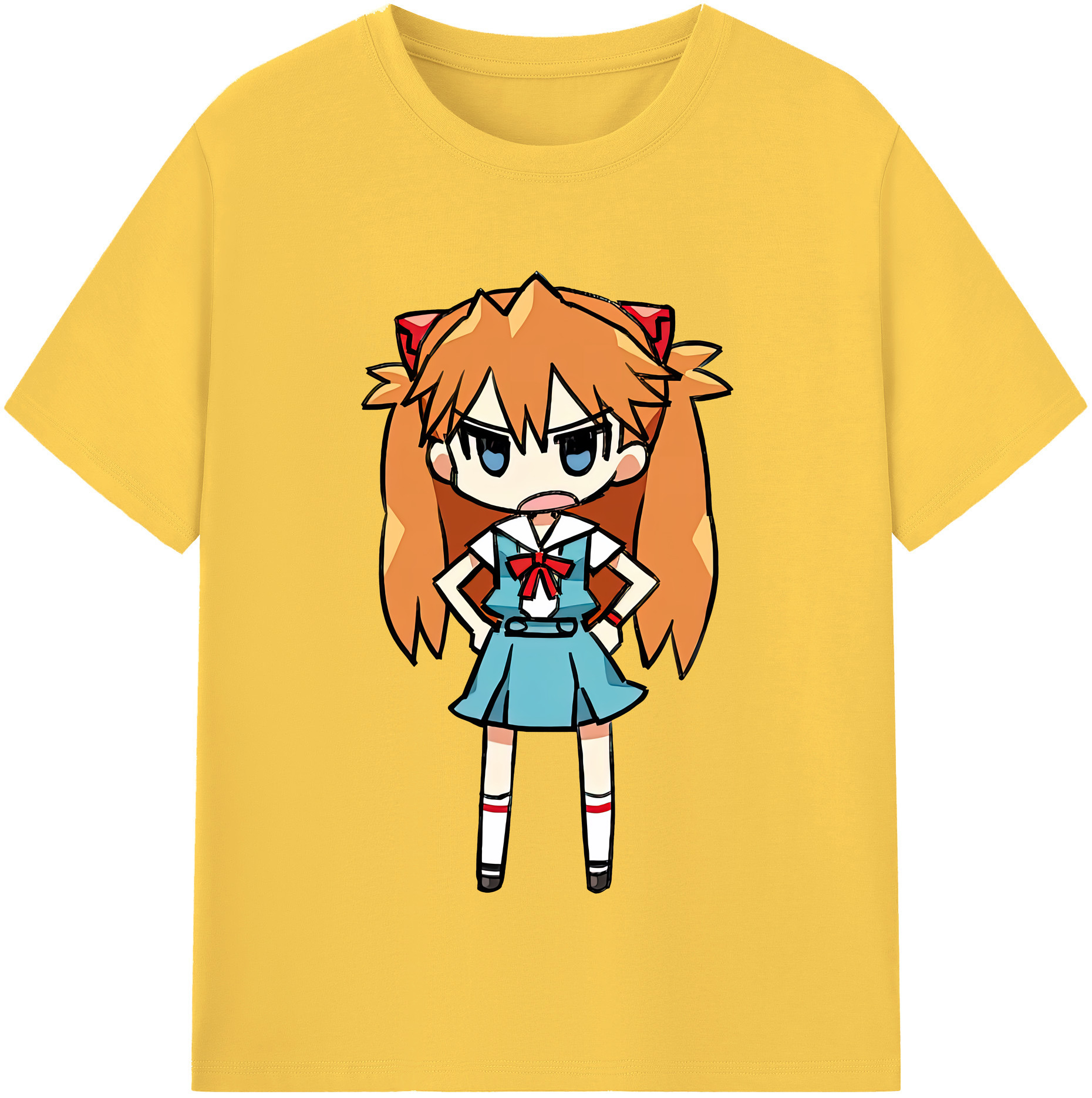 （画像用） EVA 新世紀エヴァンゲリオン 綿100％半袖Tシャツ（フロントプリント）
