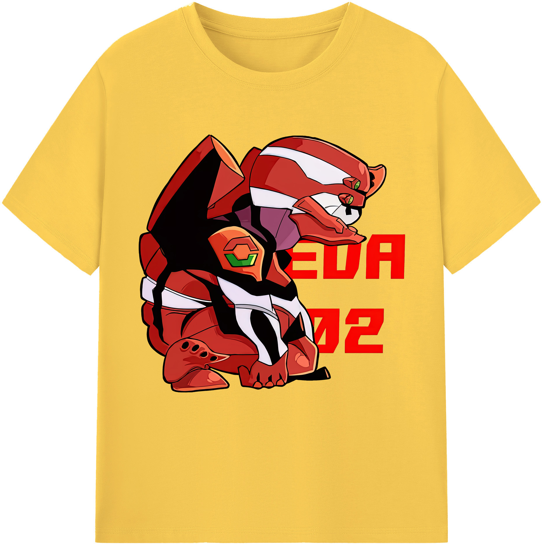 （画像用） EVA 新世紀エヴァンゲリオン 綿100％半袖Tシャツ（フロントプリント）