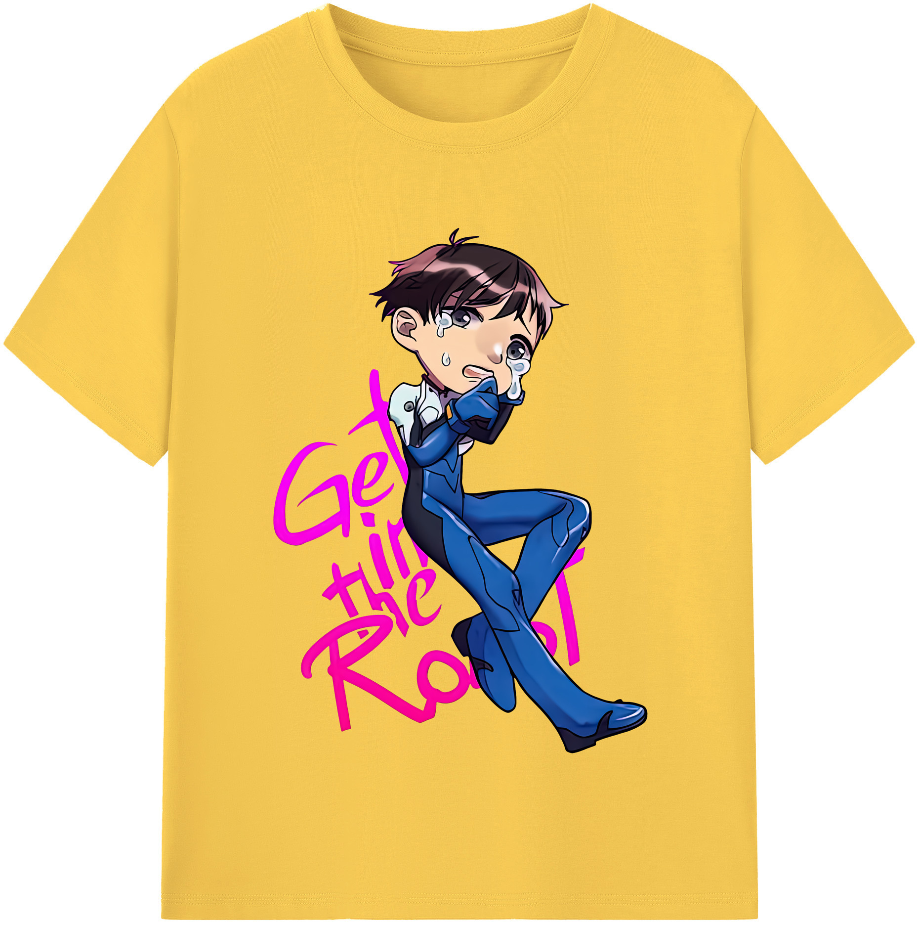 （画像用） EVA 新世紀エヴァンゲリオン 綿100％半袖Tシャツ（フロントプリント）