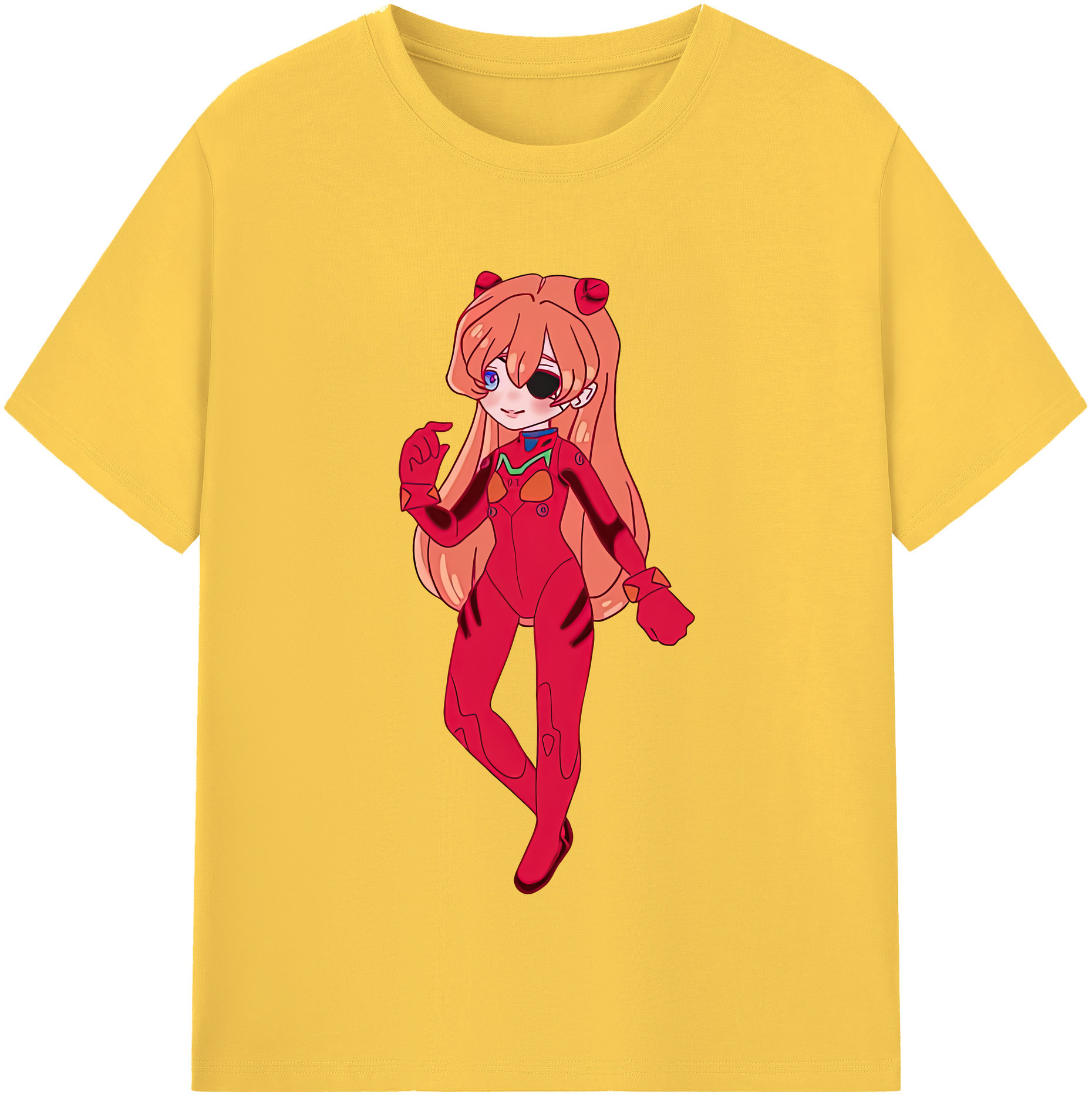 （画像用） EVA 新世紀エヴァンゲリオン 綿100％半袖Tシャツ（フロントプリント）