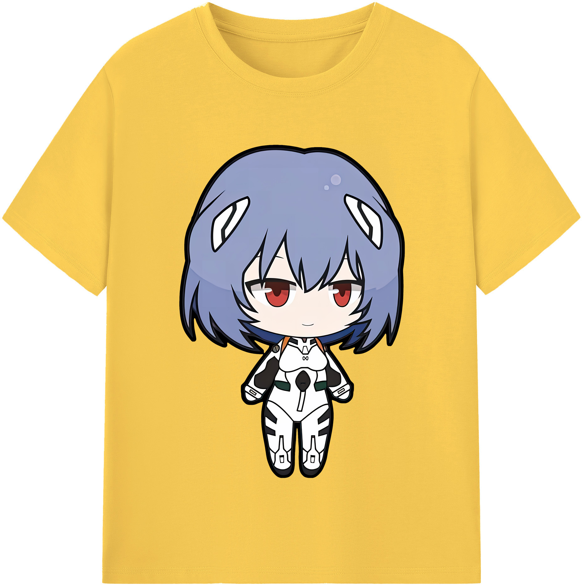 （画像用） EVA 新世紀エヴァンゲリオン 綿100％半袖Tシャツ（フロントプリント）